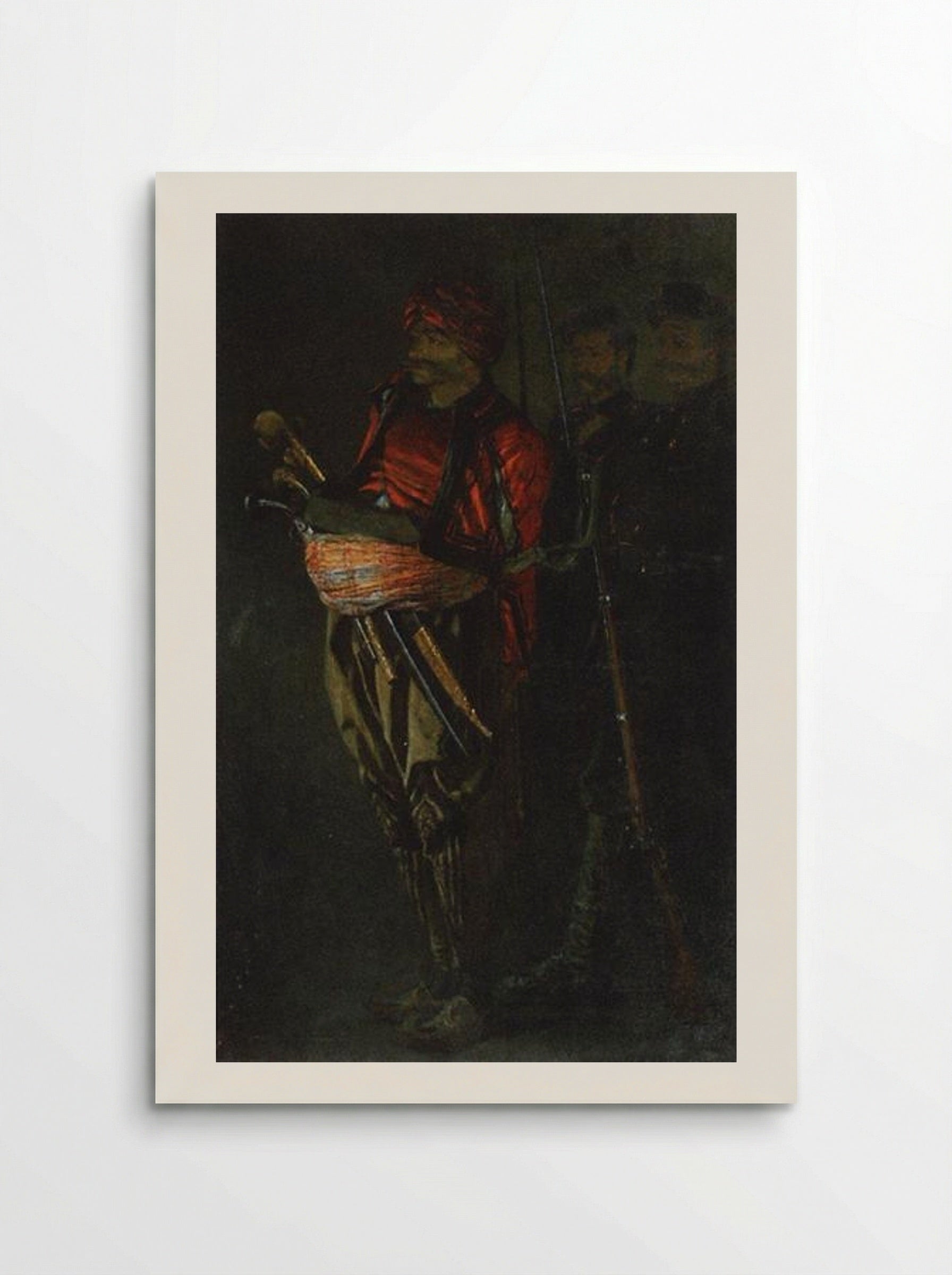 Bashi-bazouk (Albanian) - Vasily Vereshchagin - Poster