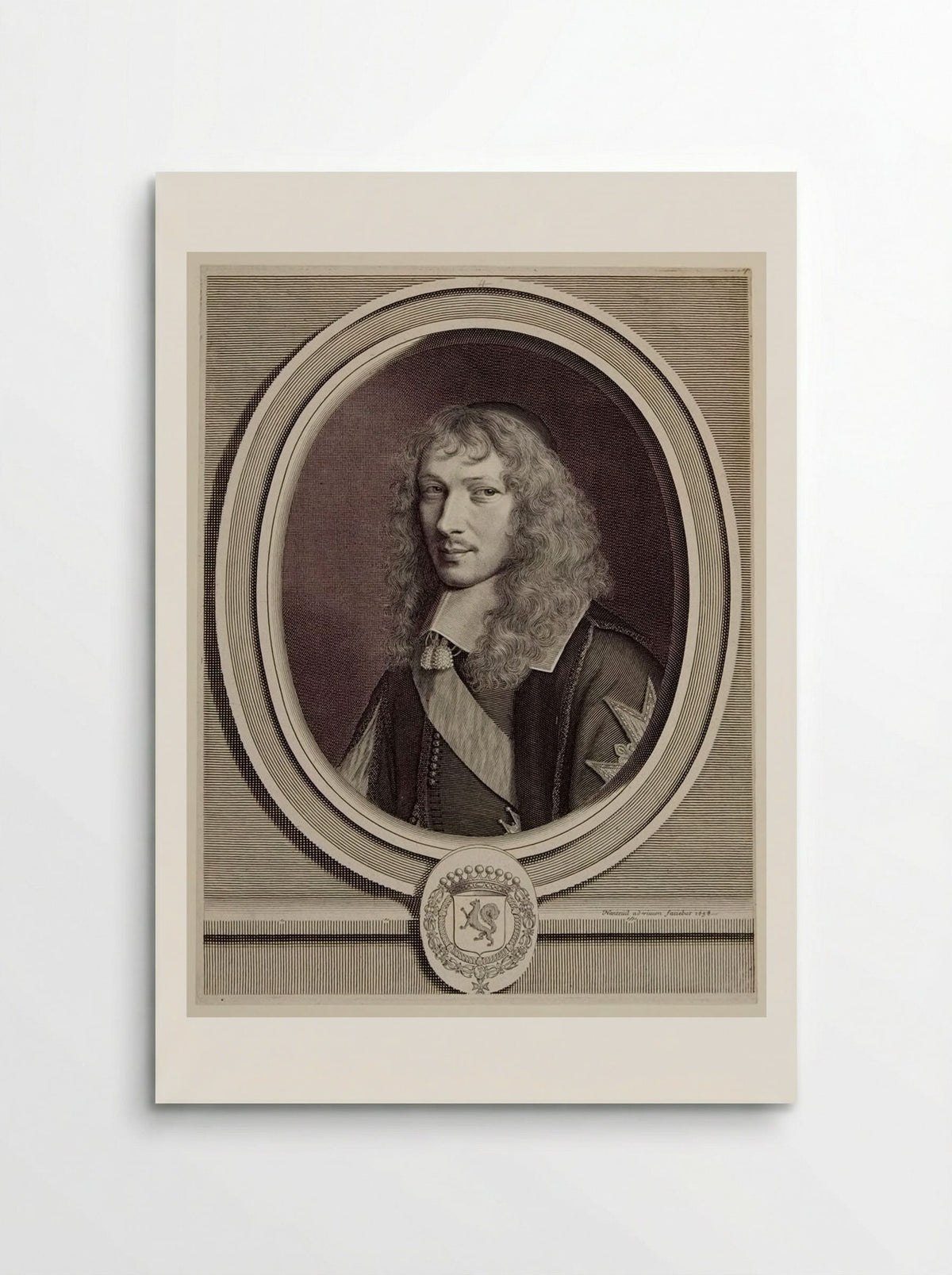 Basile Fouquet - Robert Nanteuil - Poster
