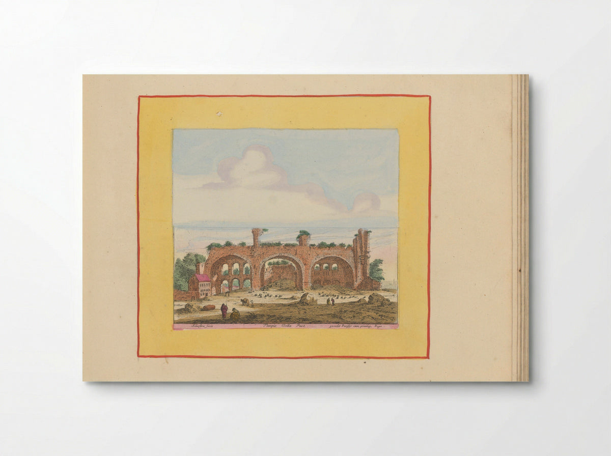 Basilica of Maxentius in Rome - Anna Beeck - Poster