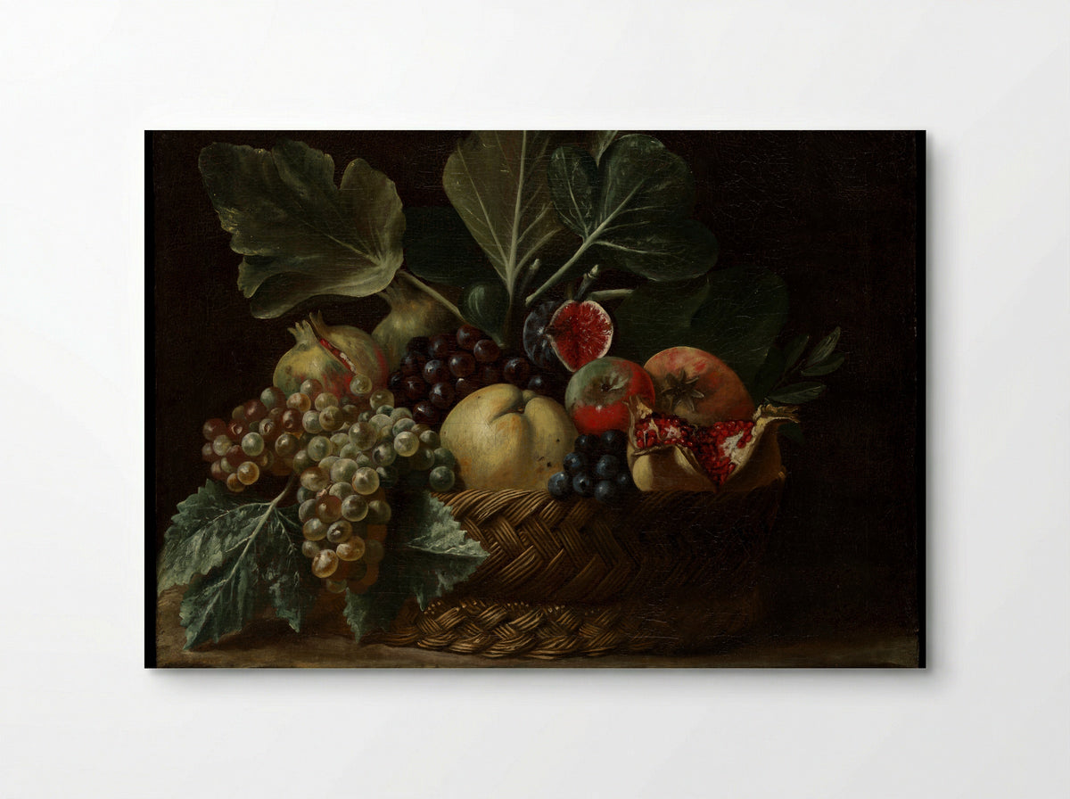 Basket of Fruit - Bartolomeo Cavarozzi - Poster
