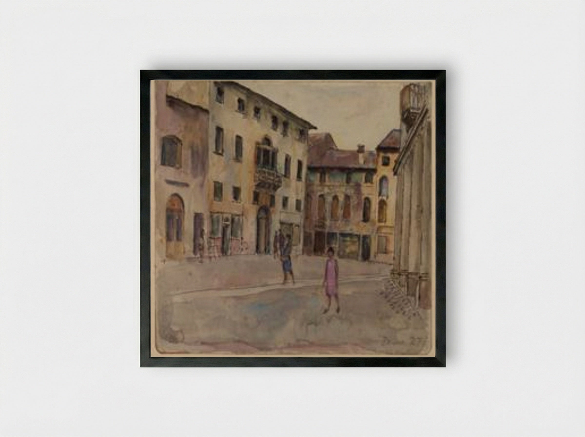Bassano - Roger Fry - Framed Print Black