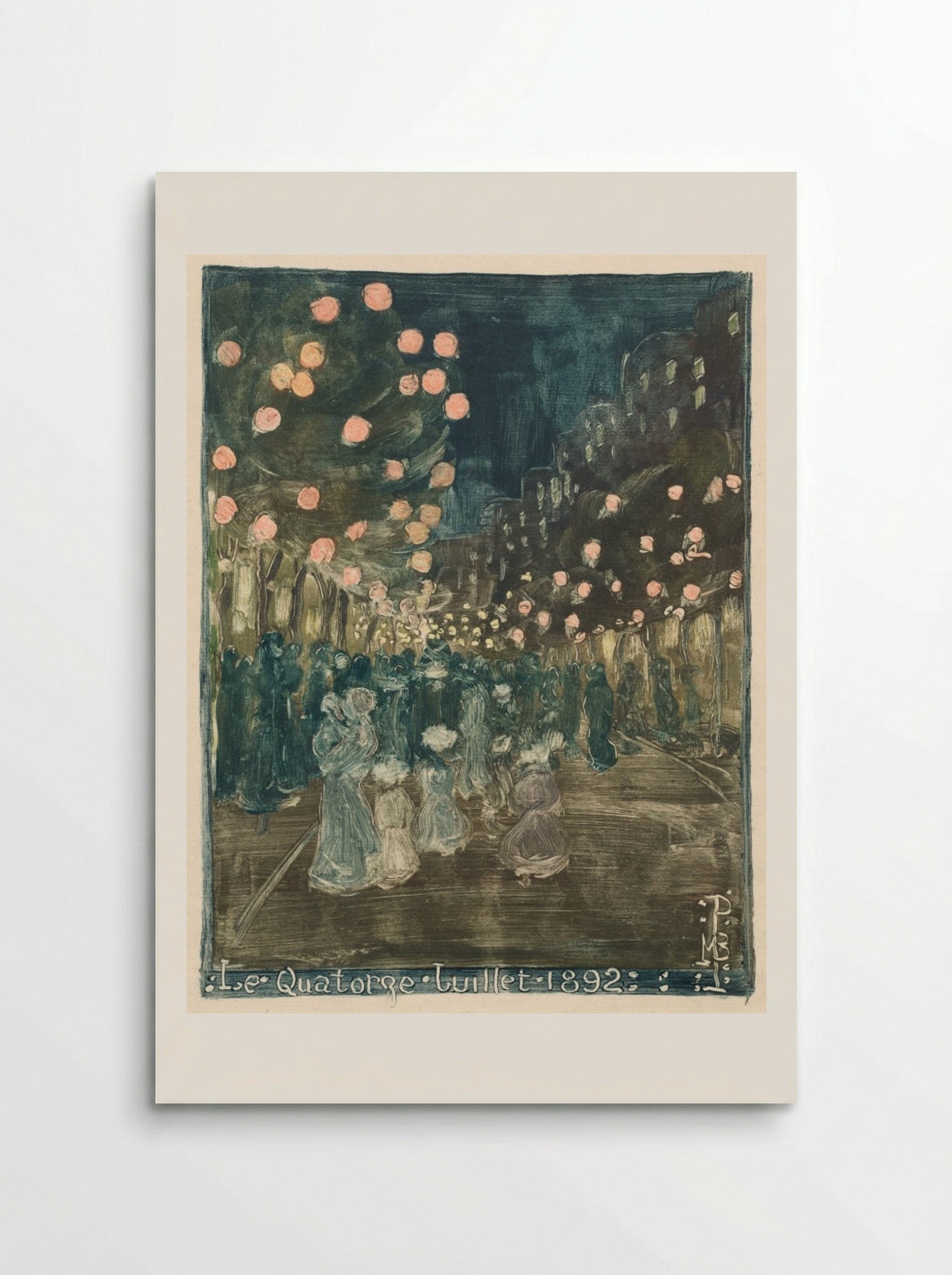 Bastille Day - Maurice Prendergast - Poster