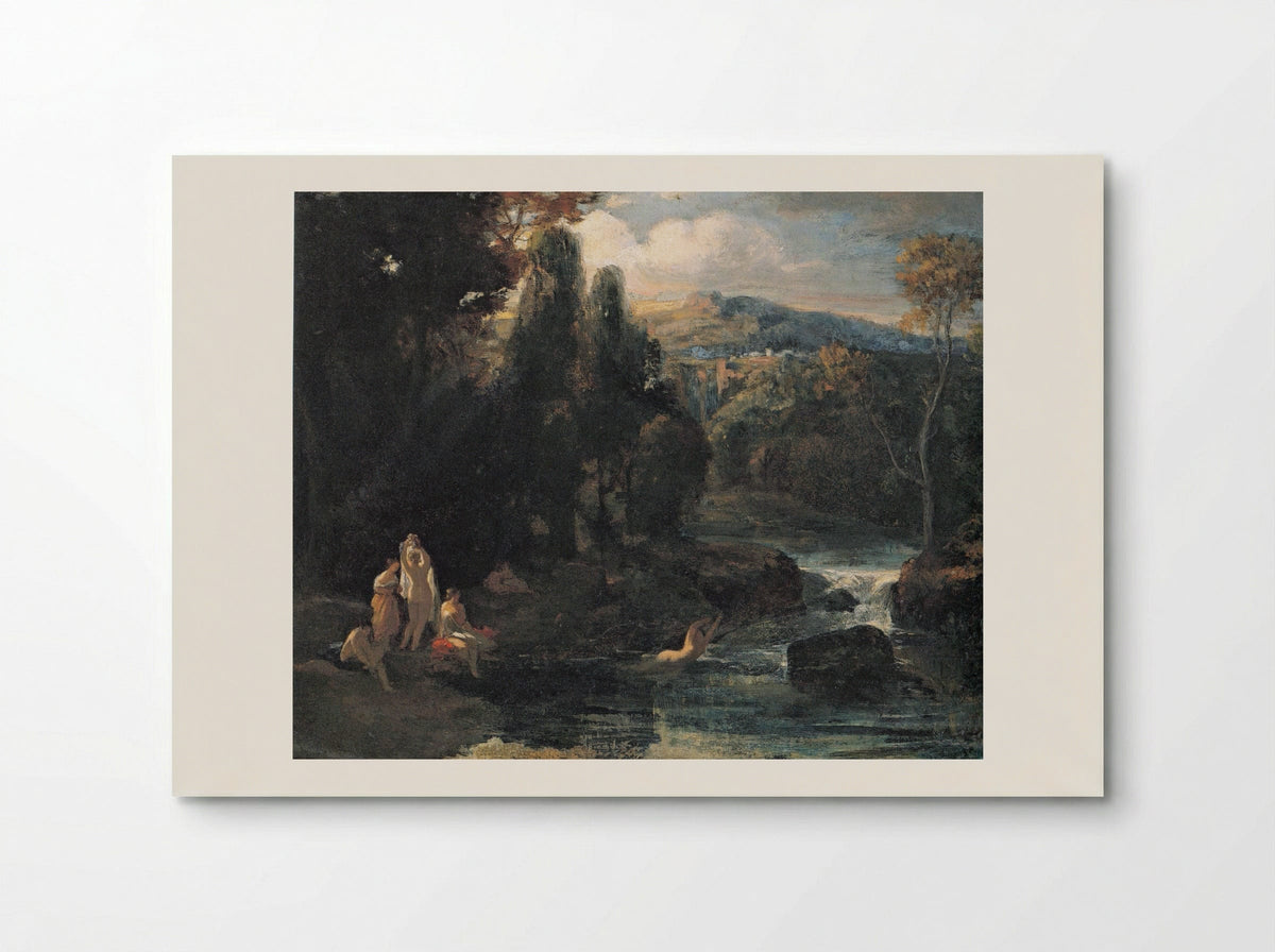 Bathing Nymphs - Carl Spitzweg - Poster