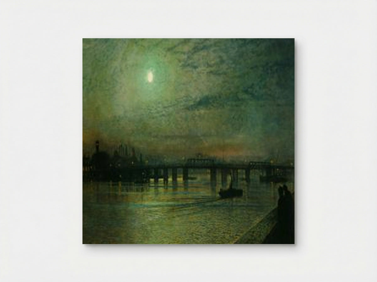 Battersea Bridge - John Atkinson Grimshaw - Poster