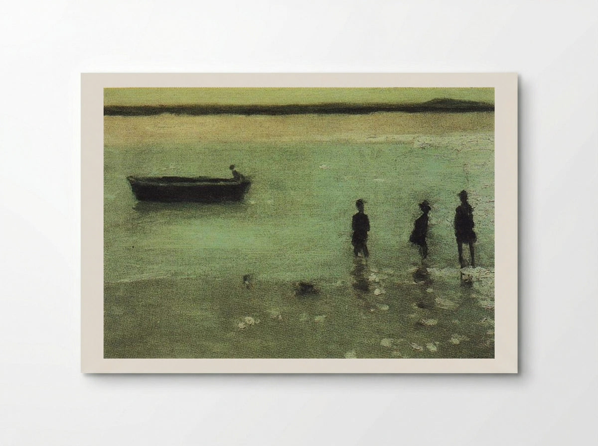 Beach at Etaples - Philip Wilson Steer - Poster
