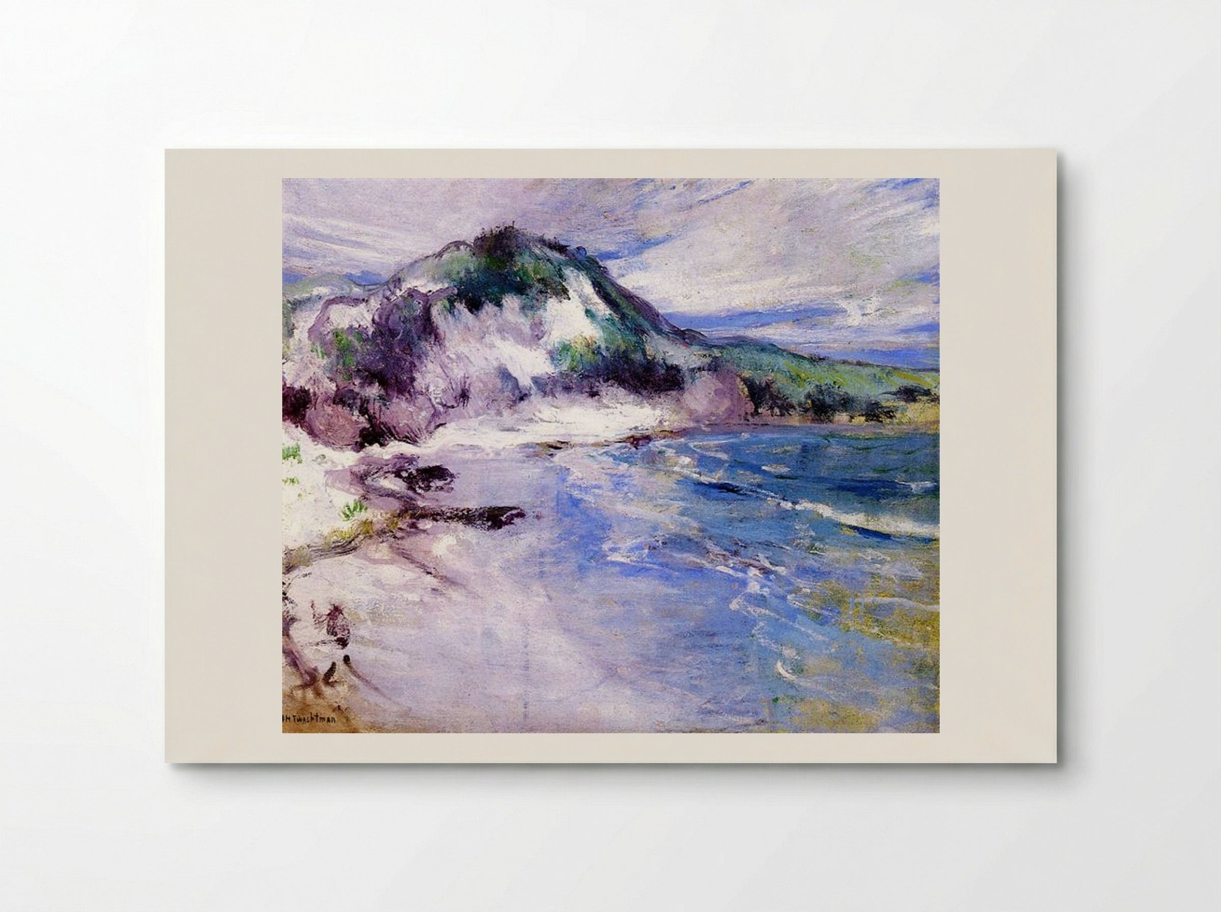 Beach at Squam - John Henry Twachtman - Poster