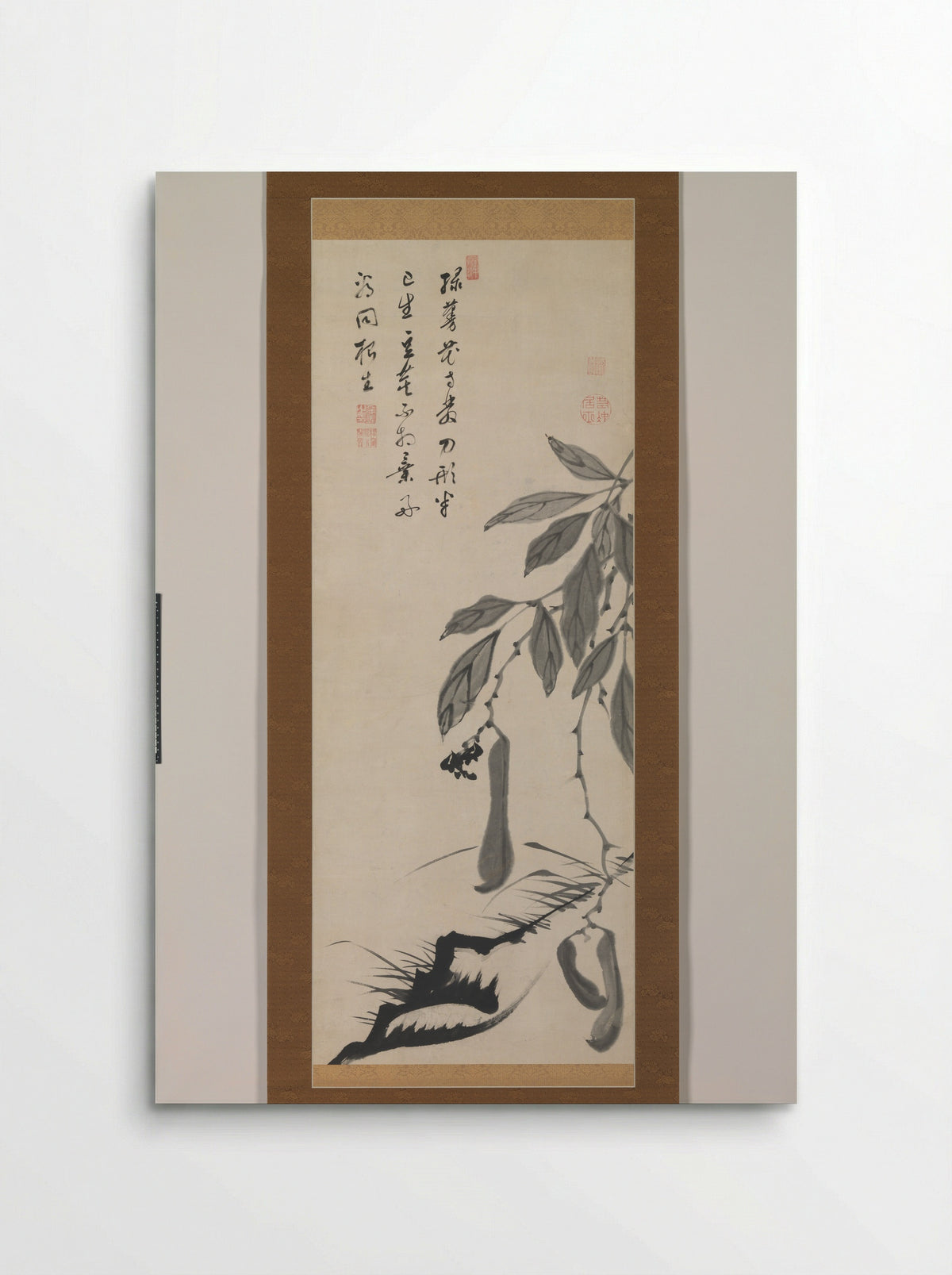Bean Vine - Itō Jakuchū - Poster