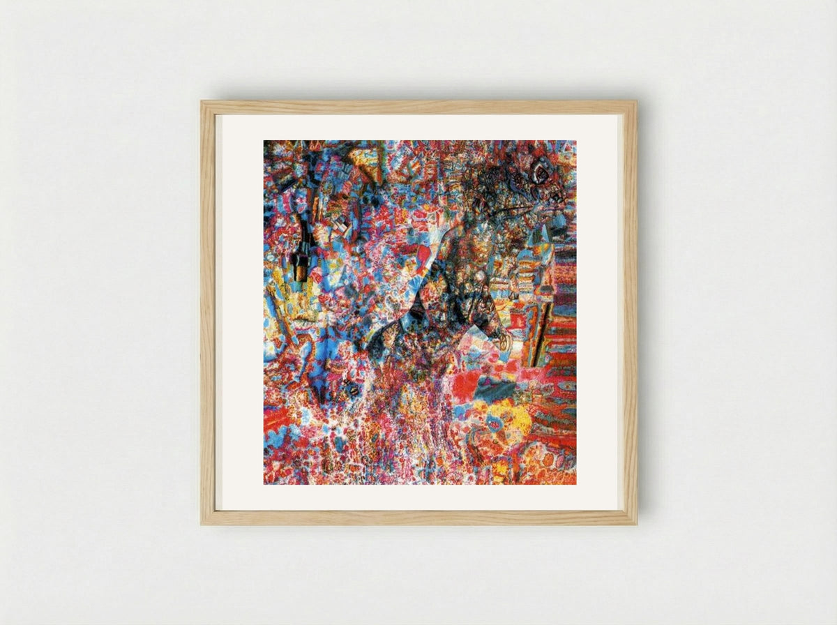 Beast (Wolf Cub) - Pavel Filonov - Framed Print Wood