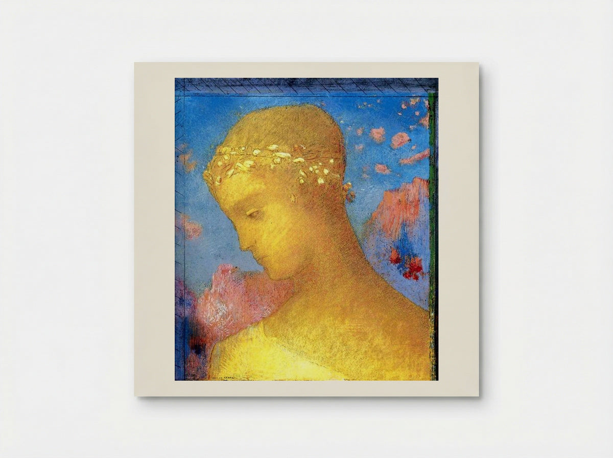 Beatrice - Odilon Redon - Poster