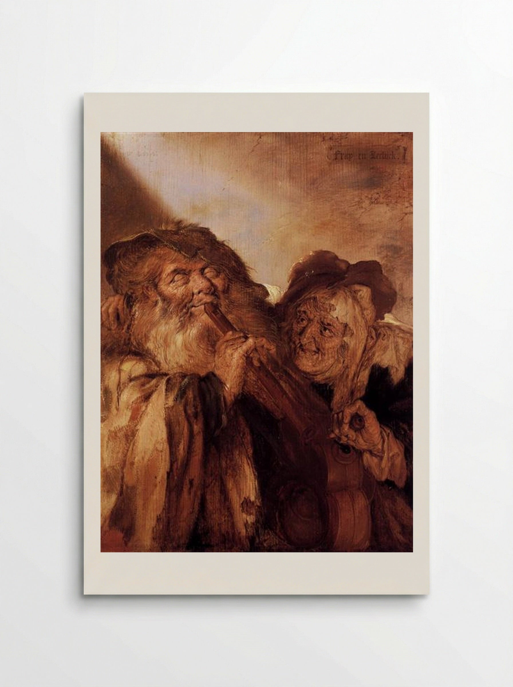 Beautiful and Ugly - Adriaen van de Venne - Poster