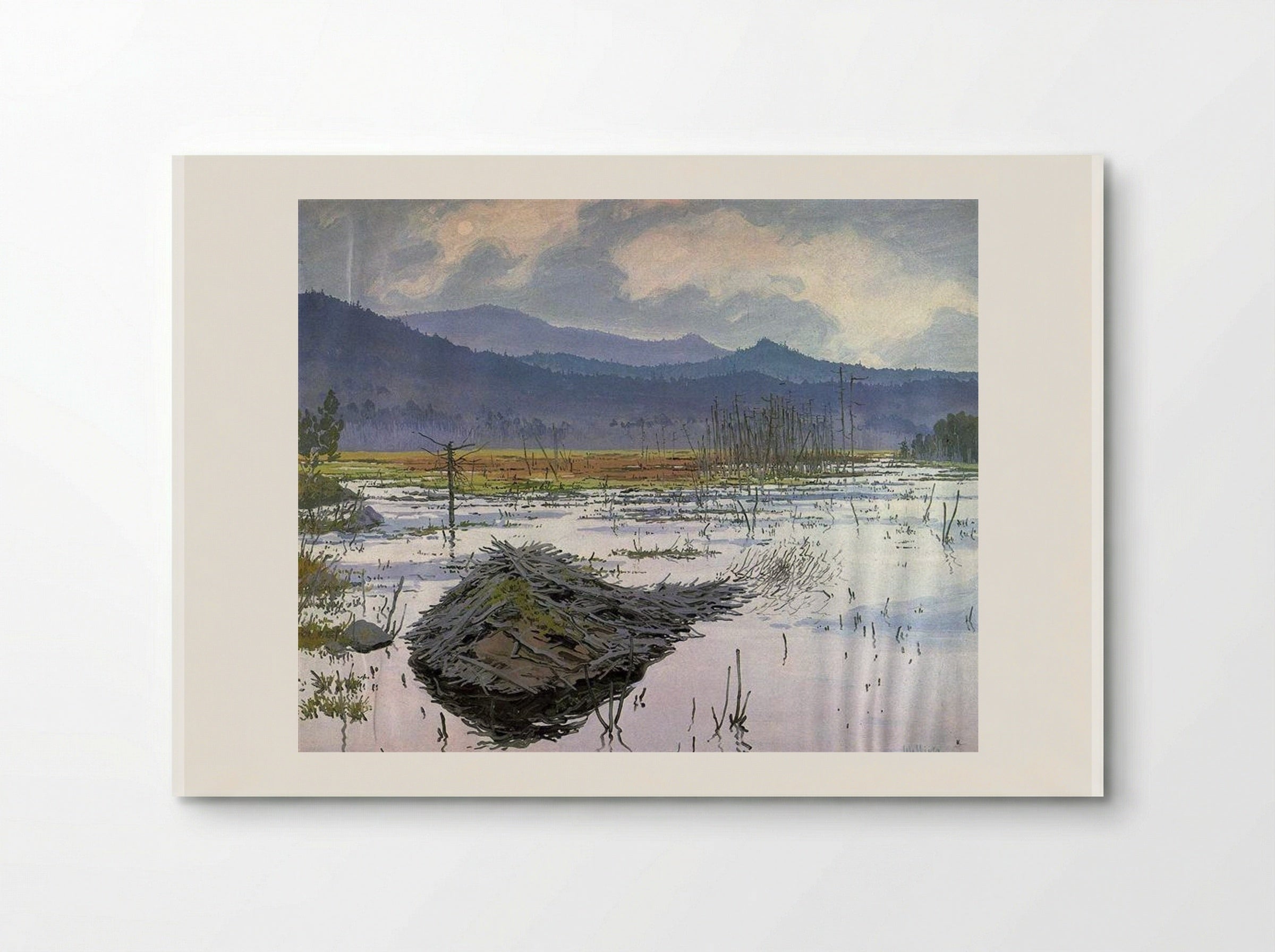 Beaver Pond - Neil Welliver - Poster