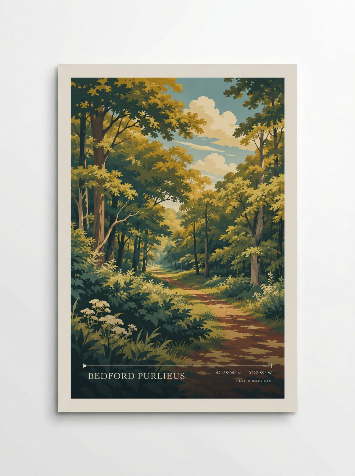 Bedford Purlieus | Travel Poster - Poster
