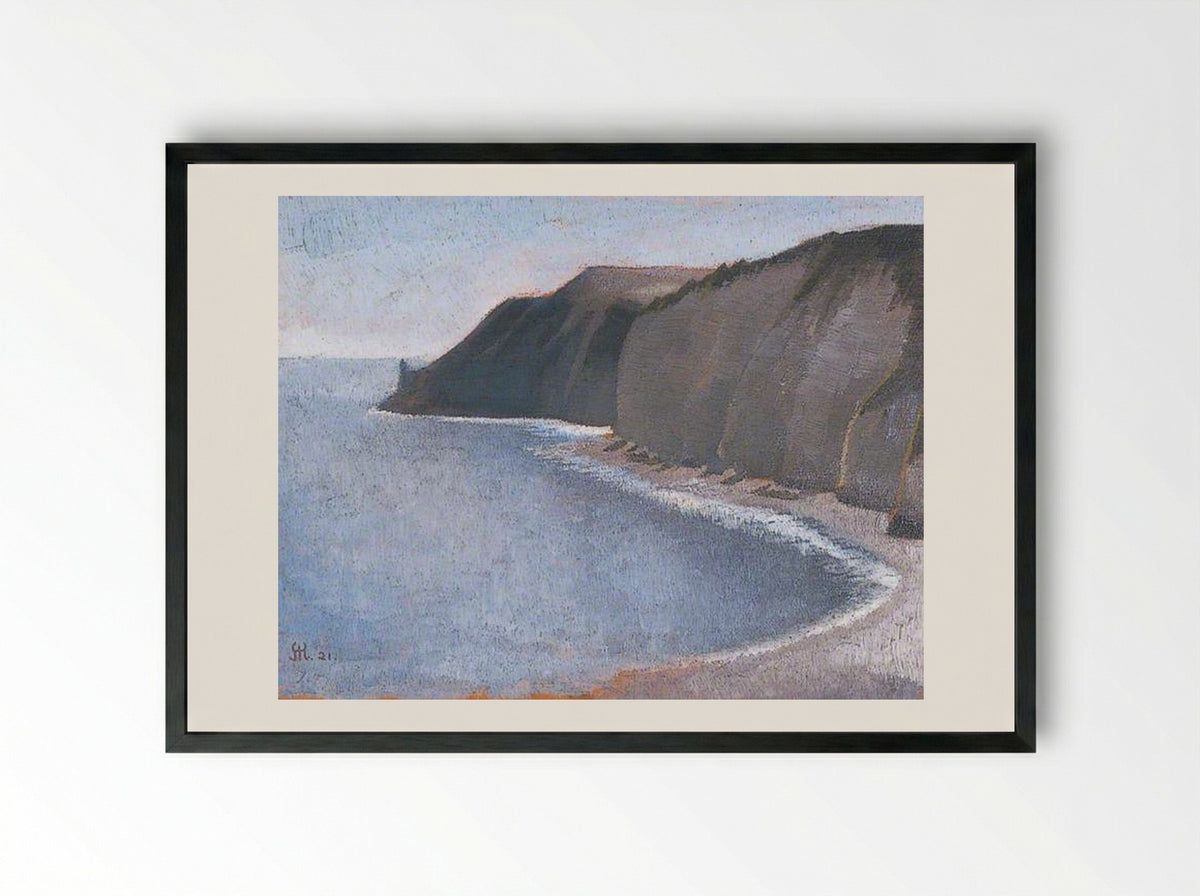 Beer, Devon - Winifred Knights - Framed Print Black