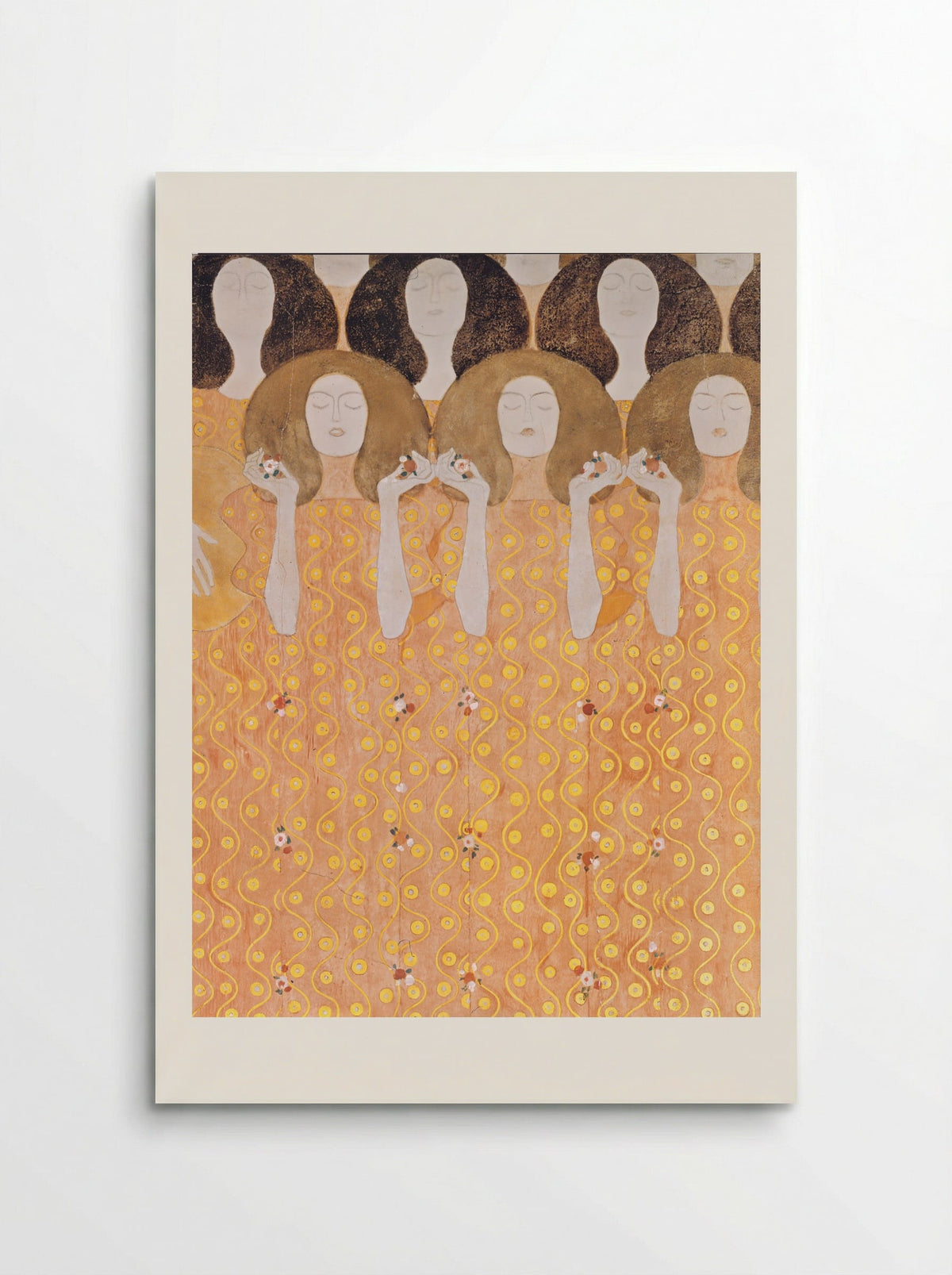 Beethoven Frieze - Gustav Klimt - Poster