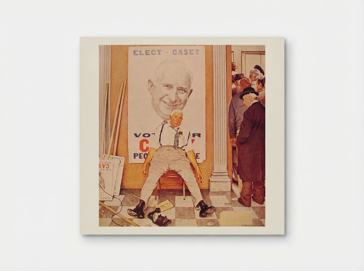 Before and After - Norman Rockwell - Poster