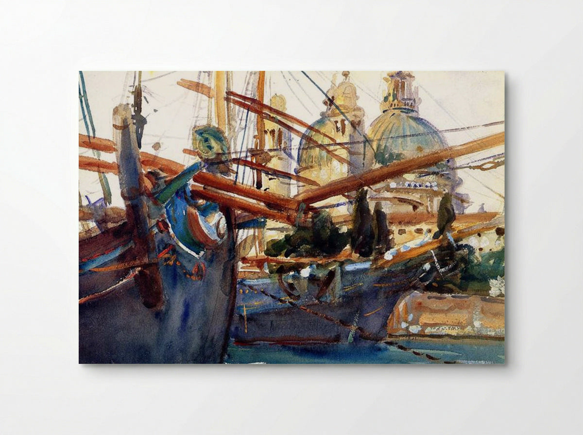 Behind the Salute - John Singer Sargent - Poster