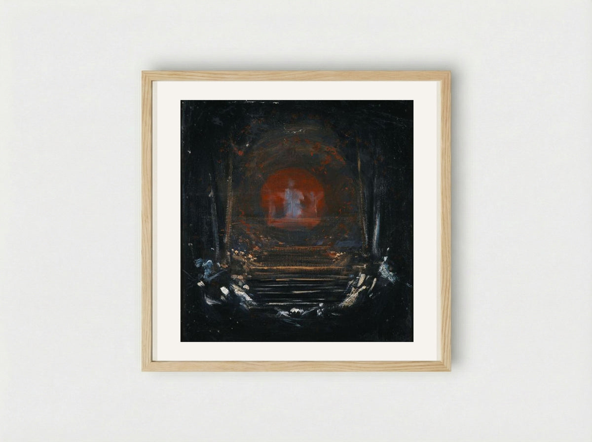 Behold the Celestial Bridegroom - Nikolaos Gyzis - Framed Print Wood