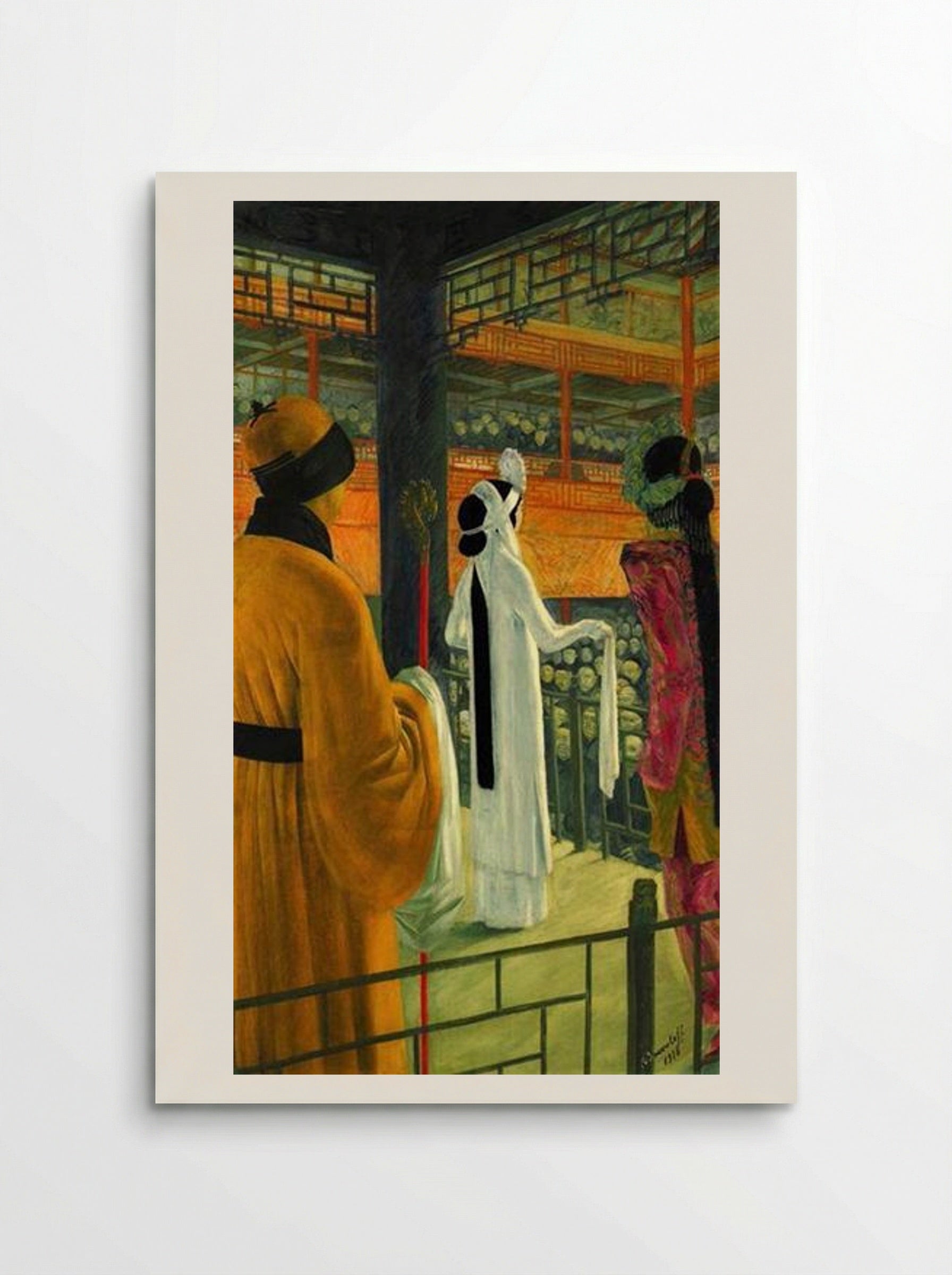 Beijing Opera - Alexandre Jacovleff - Poster