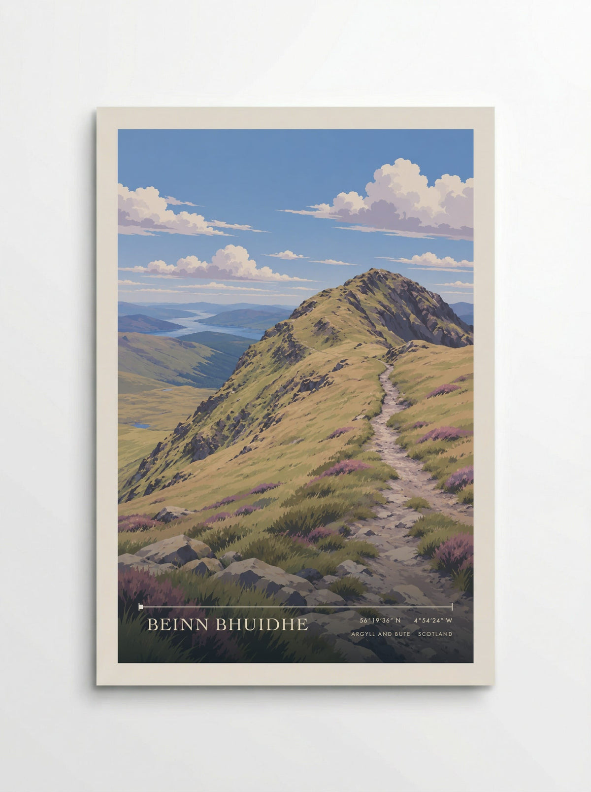 Beinn Bhuidhe, Argyll and Bute | Travel Poster - Poster