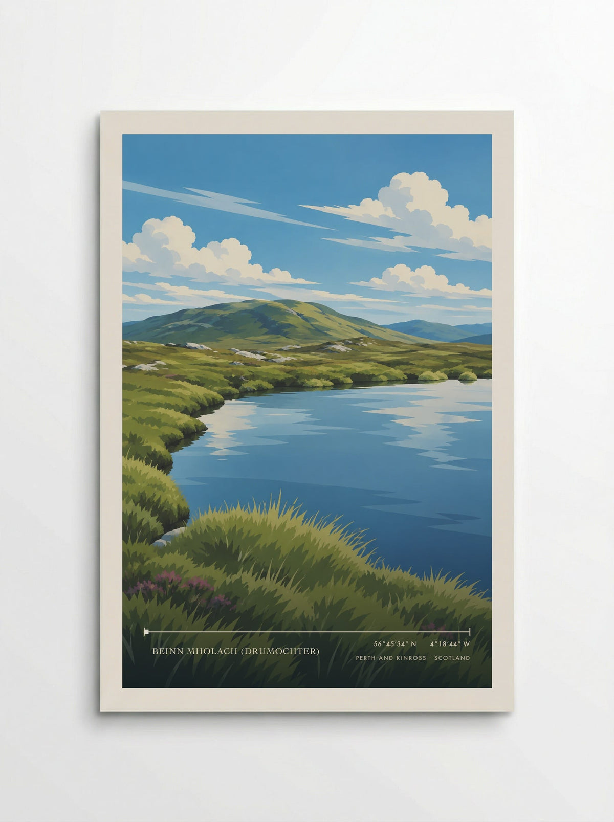 Beinn Mholach (Drumochter), Perth and Kinross | Travel Poster - Poster