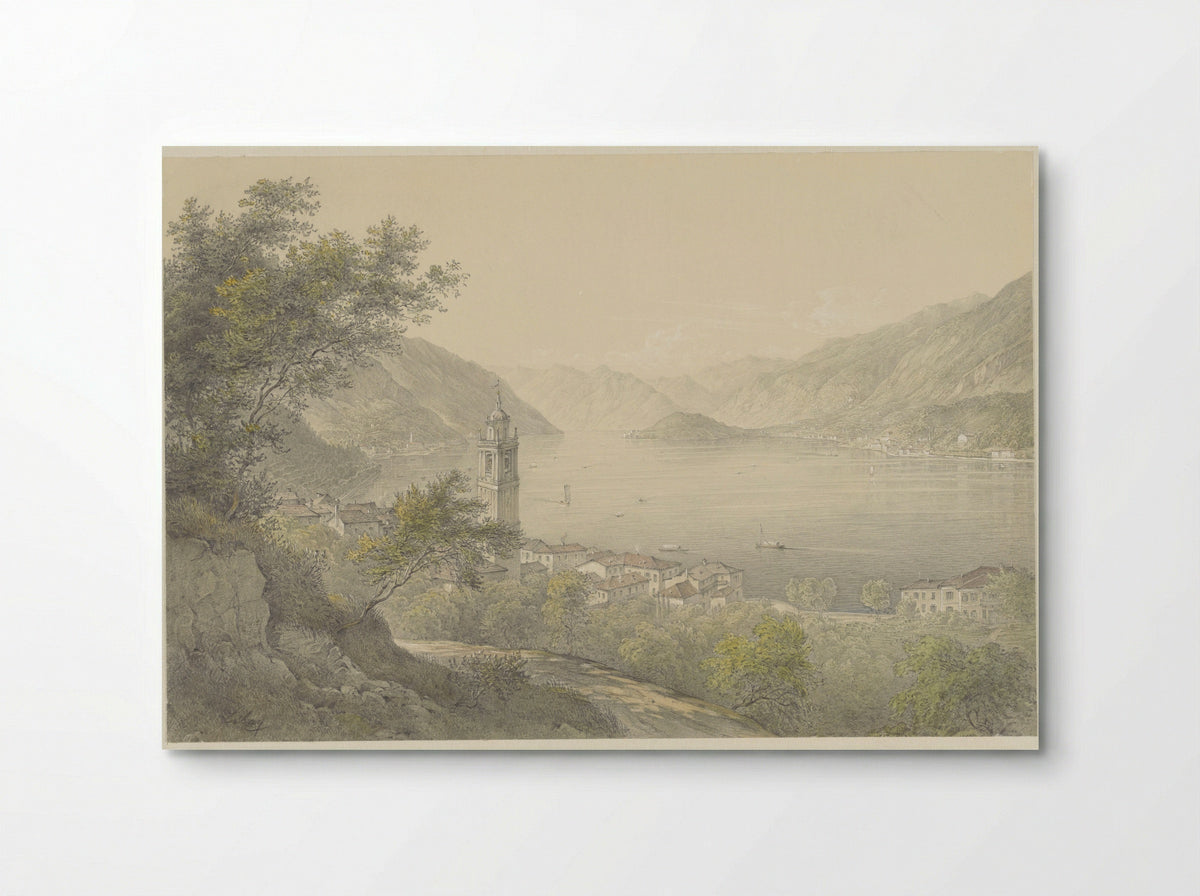 Bellagio, aan het Comomeer - Karoly Lajos Libay - Poster