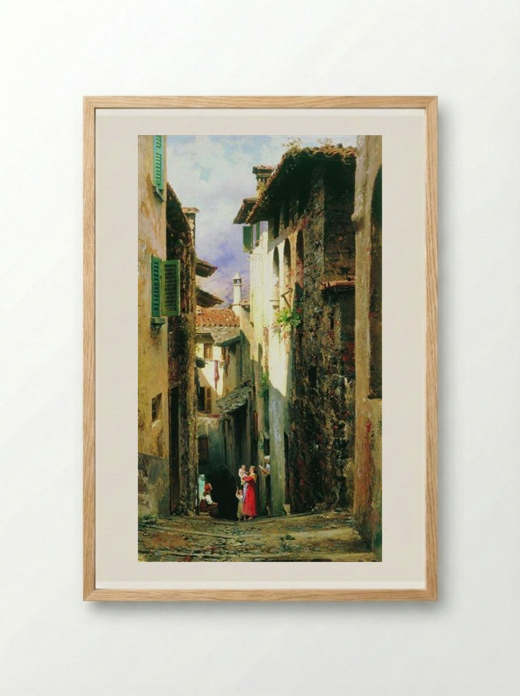Bellagio - Fyodor Bronnikov - Framed Print Wood