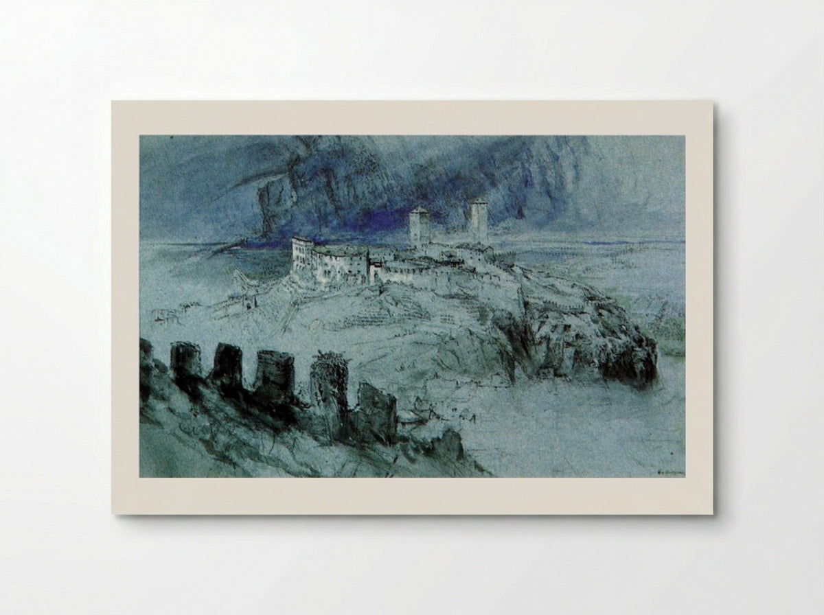 Bellinzona - John Ruskin - Poster