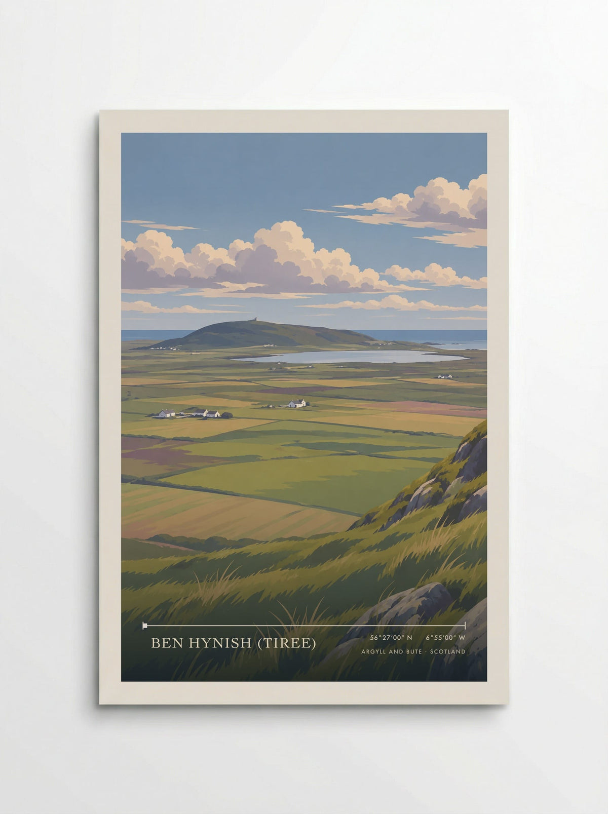 Ben Hynish (Tiree), Argyll and Bute | Travel Poster - Poster