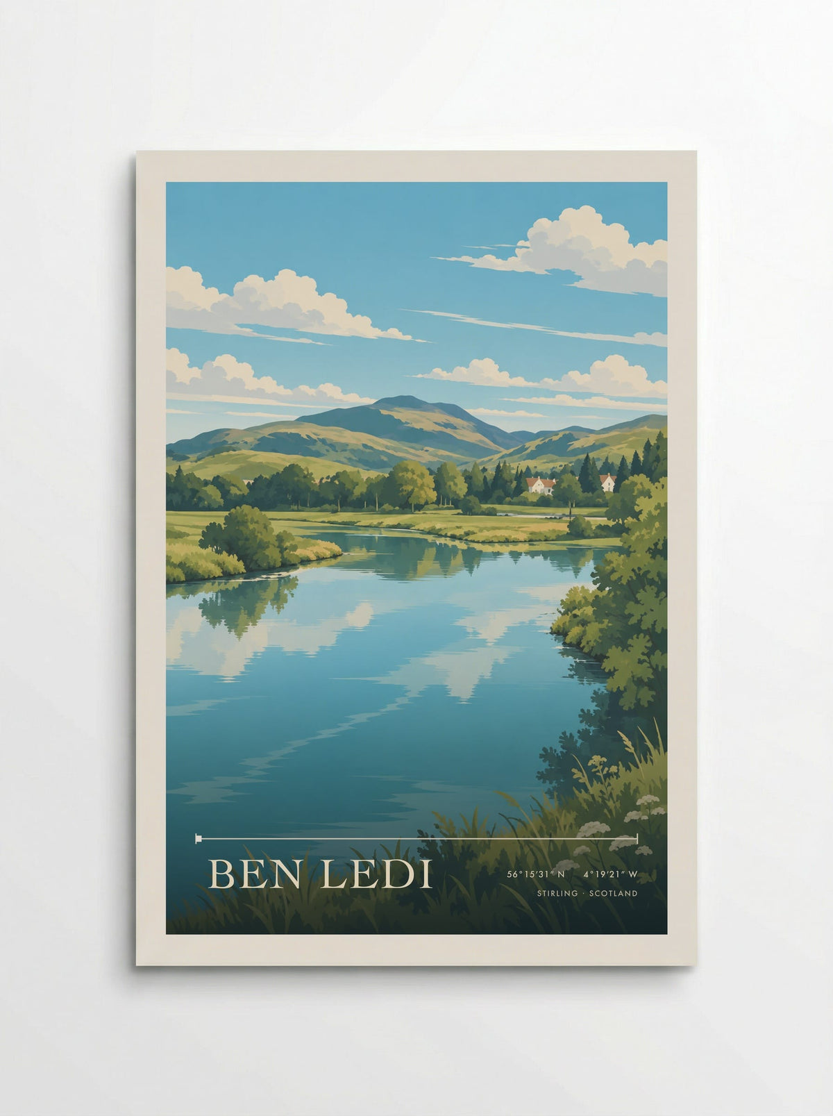 Ben Ledi, Stirling | Travel Poster - Poster