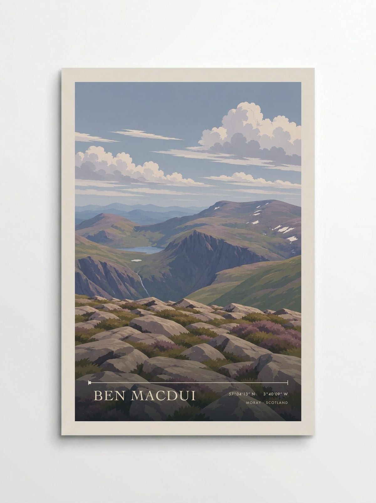Ben Macdui, Moray | Travel Poster - Poster
