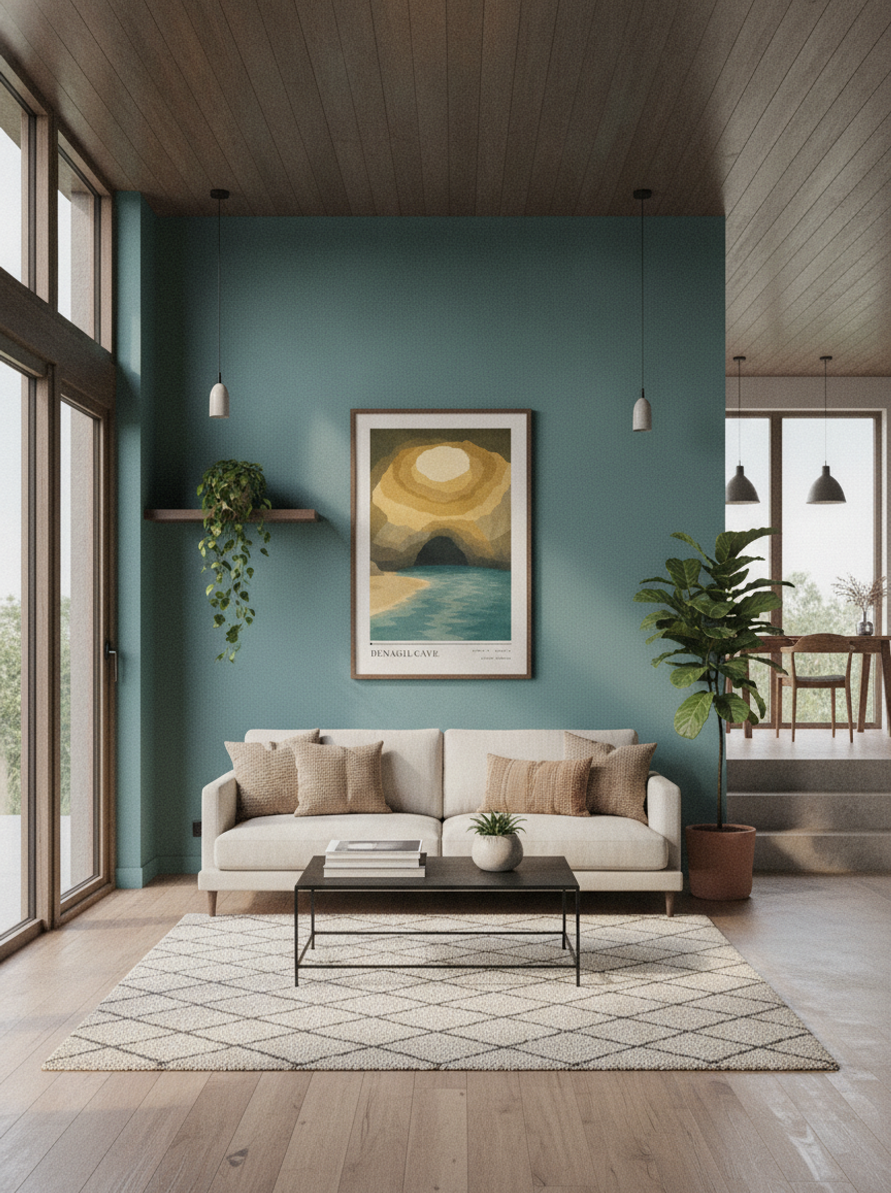 Benagil Cave Travel Poster Artwork - Lifestyle