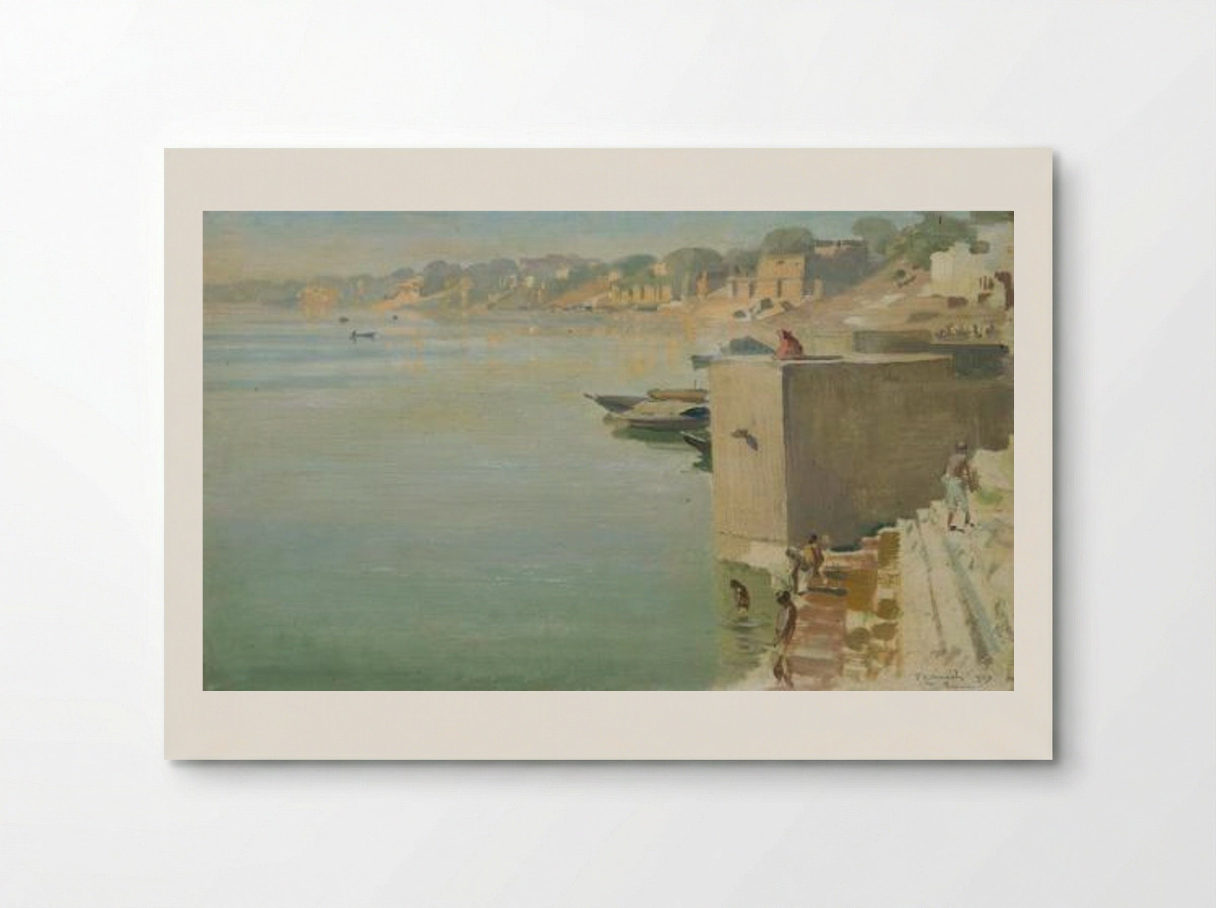 Benares no. II - Ernest Stephen Lumsden - Poster