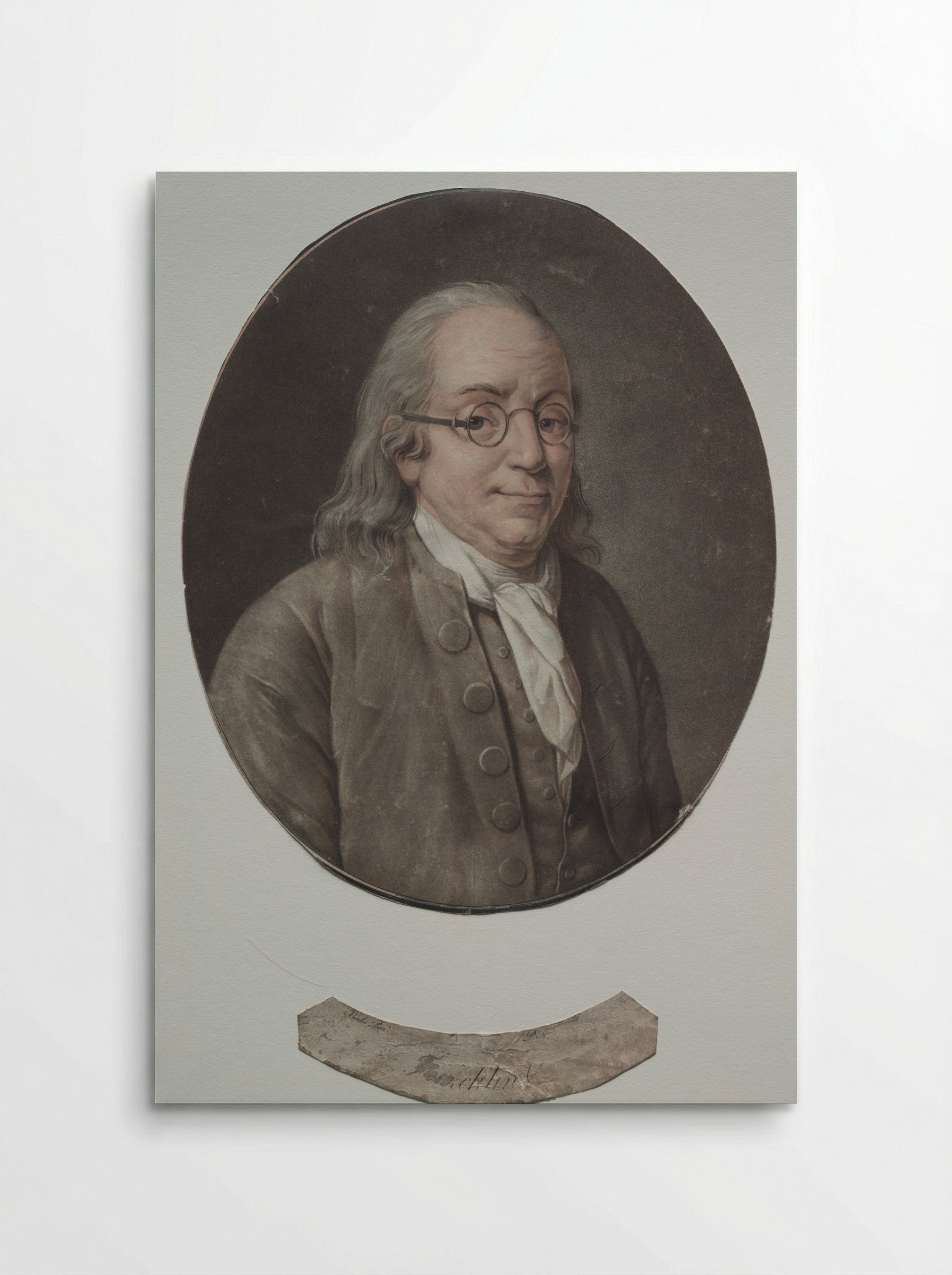 Benjamin Franklin - Pierre Michel Alix - Poster