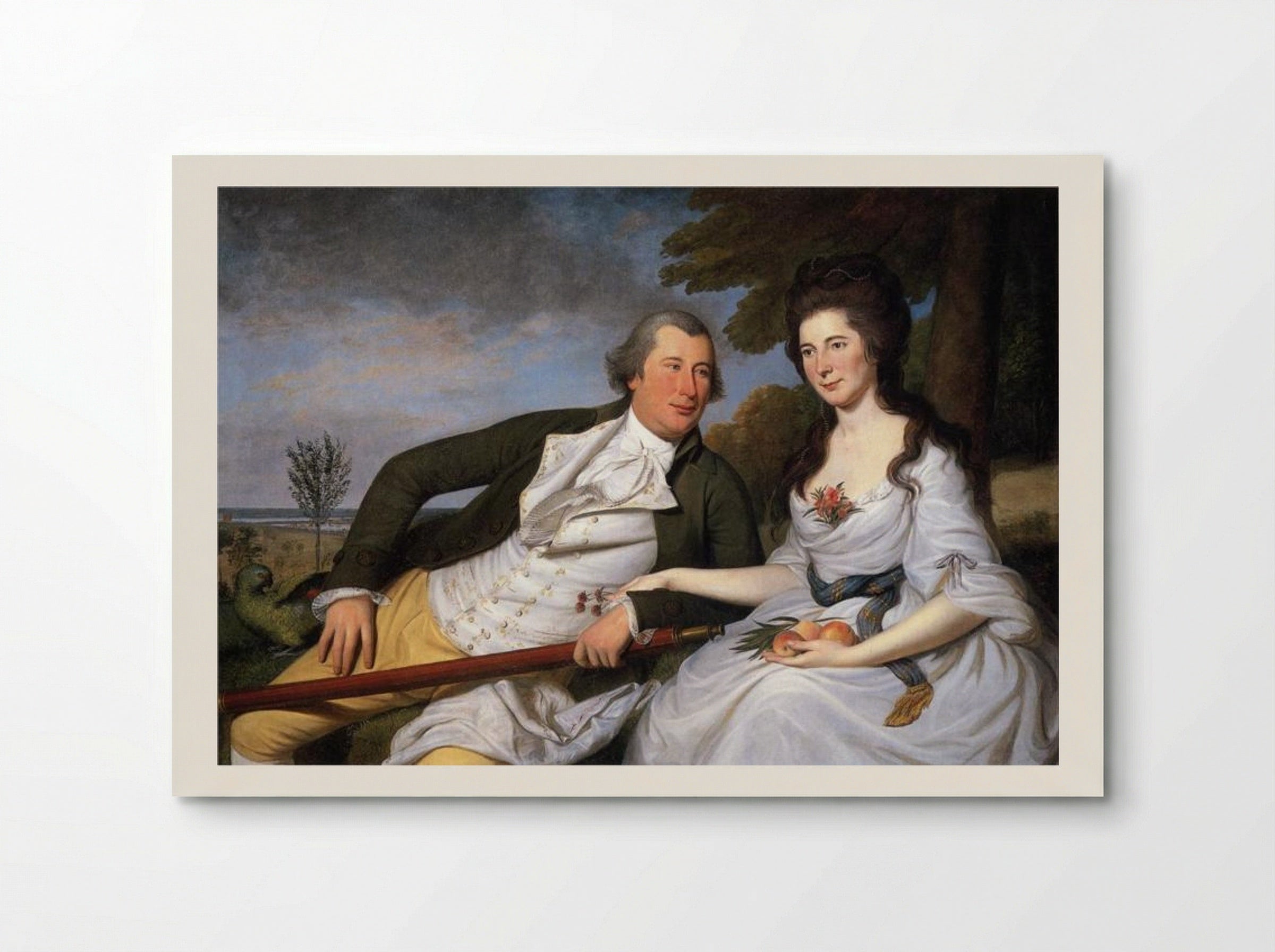 Benjamin and Eleanor Ridgley Laming - Charles Willson Peale - Poster