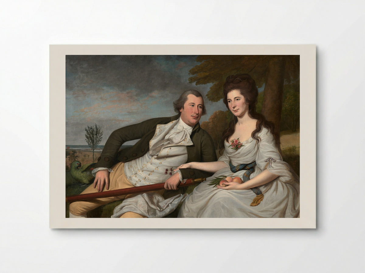Benjamin and Eleanor Ridgley Laming - Charles Willson Peale - Poster