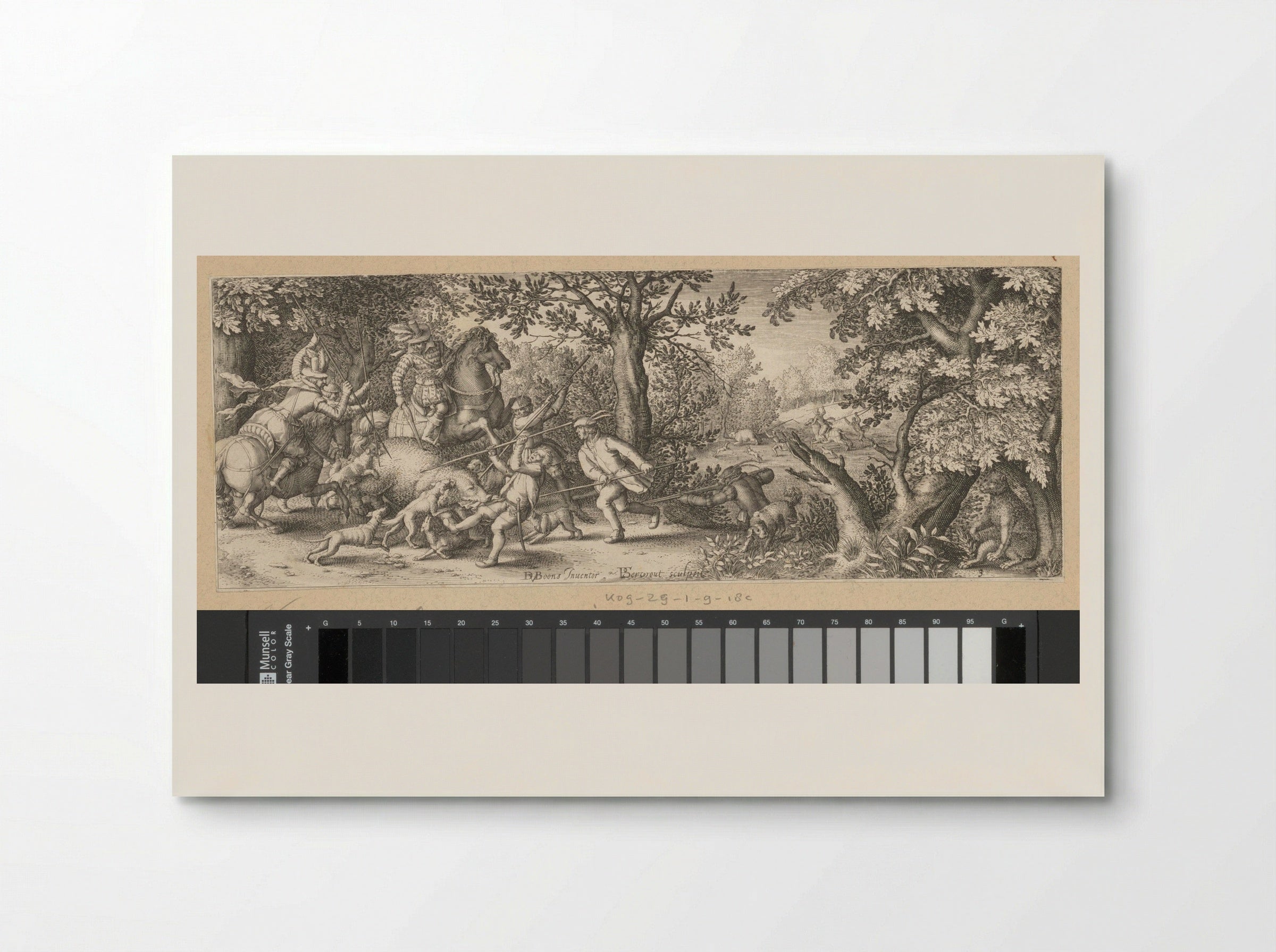 Berenjacht (Bear Hunt) - Claes Jansz. Visscher (II) - Poster