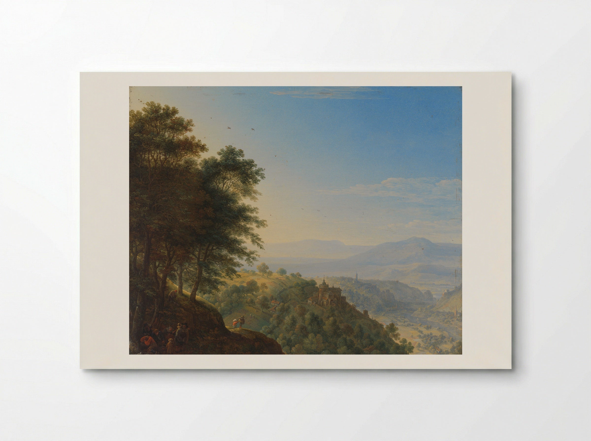 Berglandschap bij Boppard aan de Rijn - Herman Saftleven - Poster