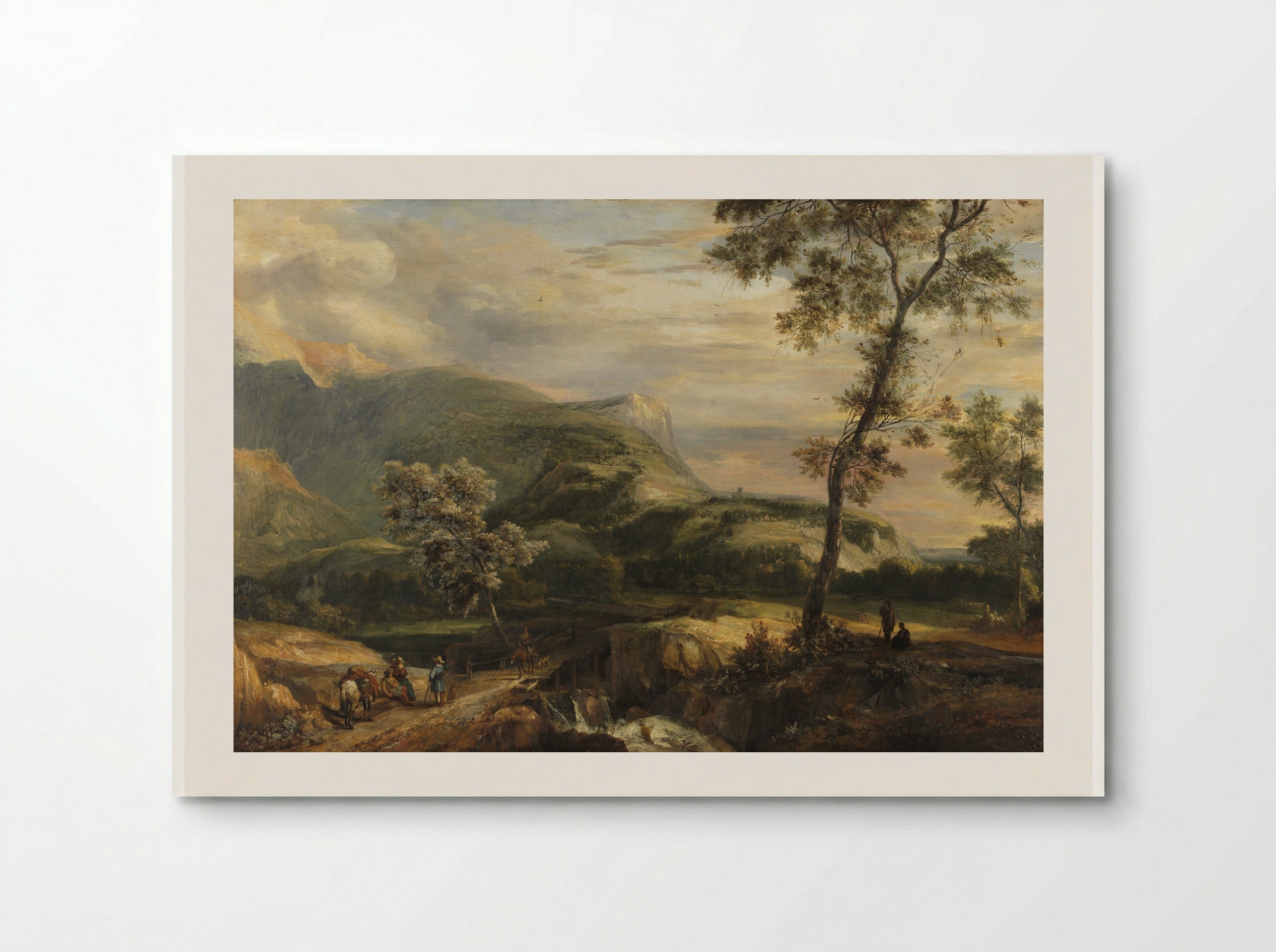 Berglandschap - Roelant Roghman - Poster