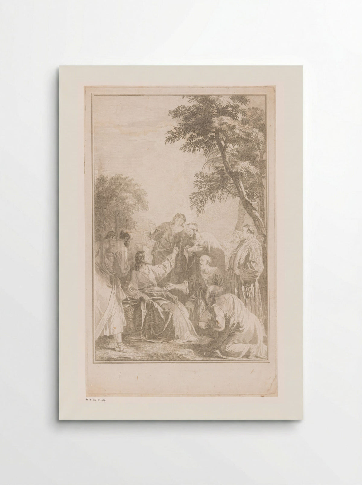 Bergrede - Jean Michel Liotard - Poster