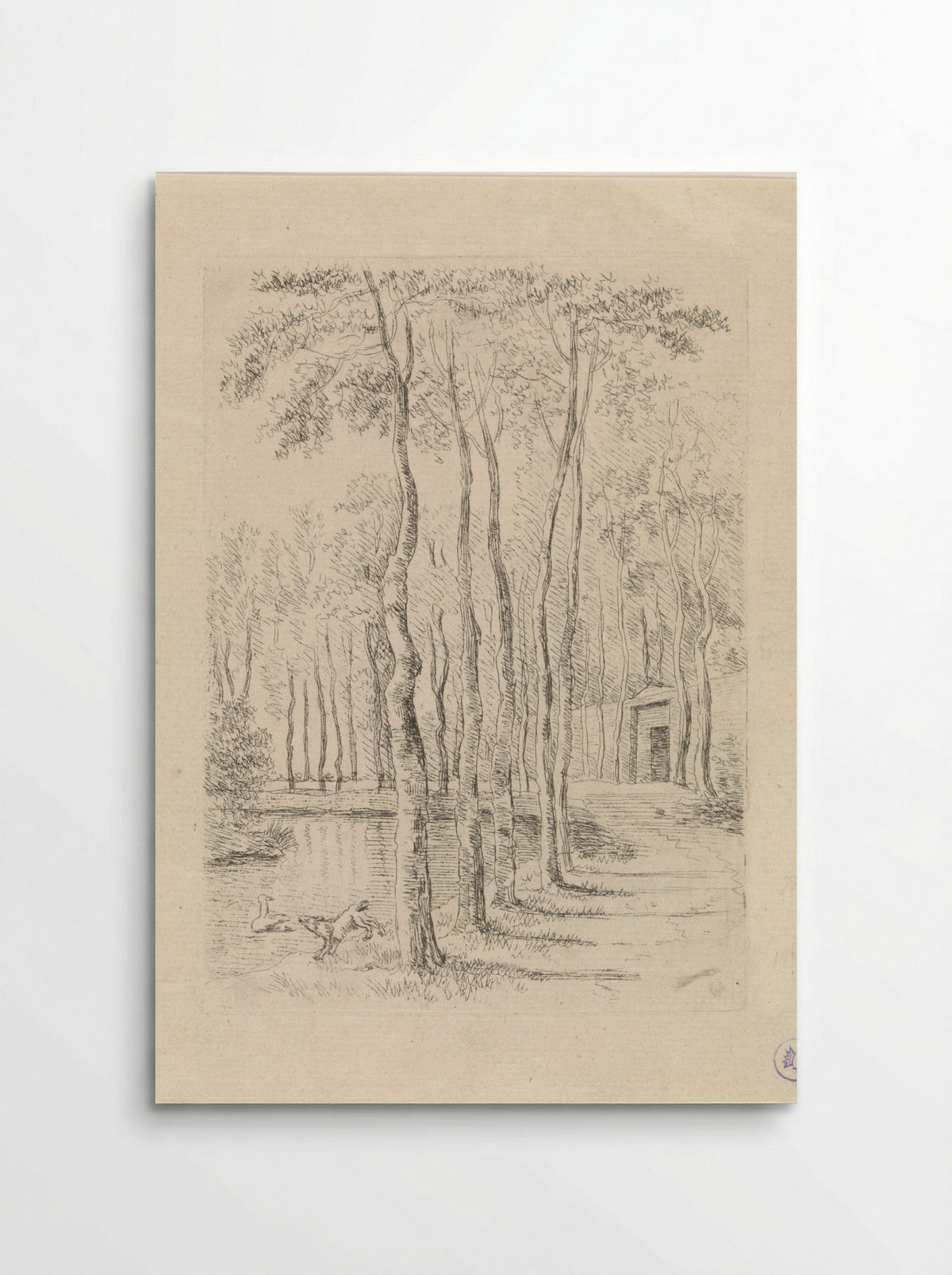 Berkenlaan - Gerrit Hulseboom - Poster
