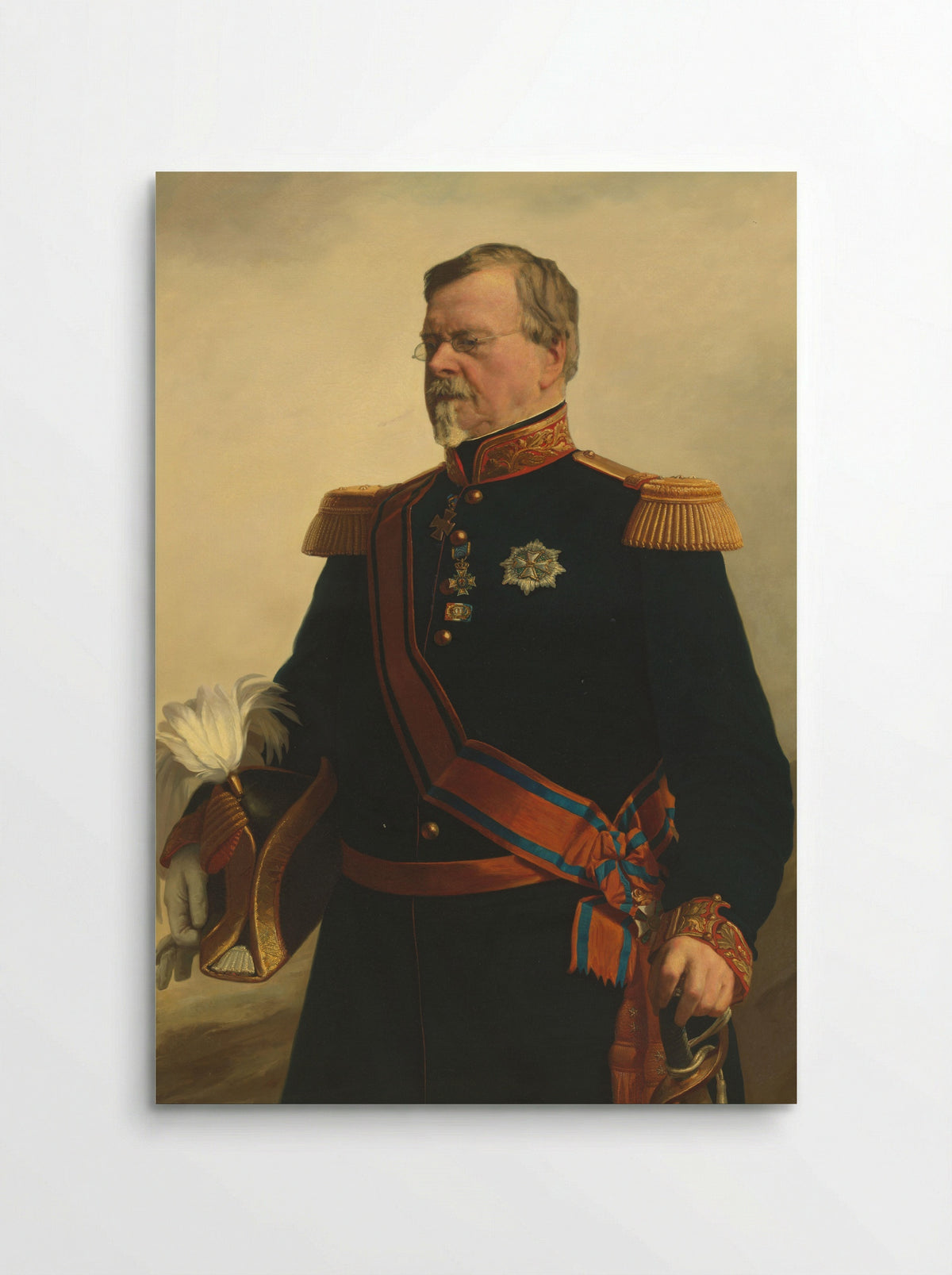 Bernhard, Duke of Saxe-Weimar-Eisenach - Jacob Spoel - Poster