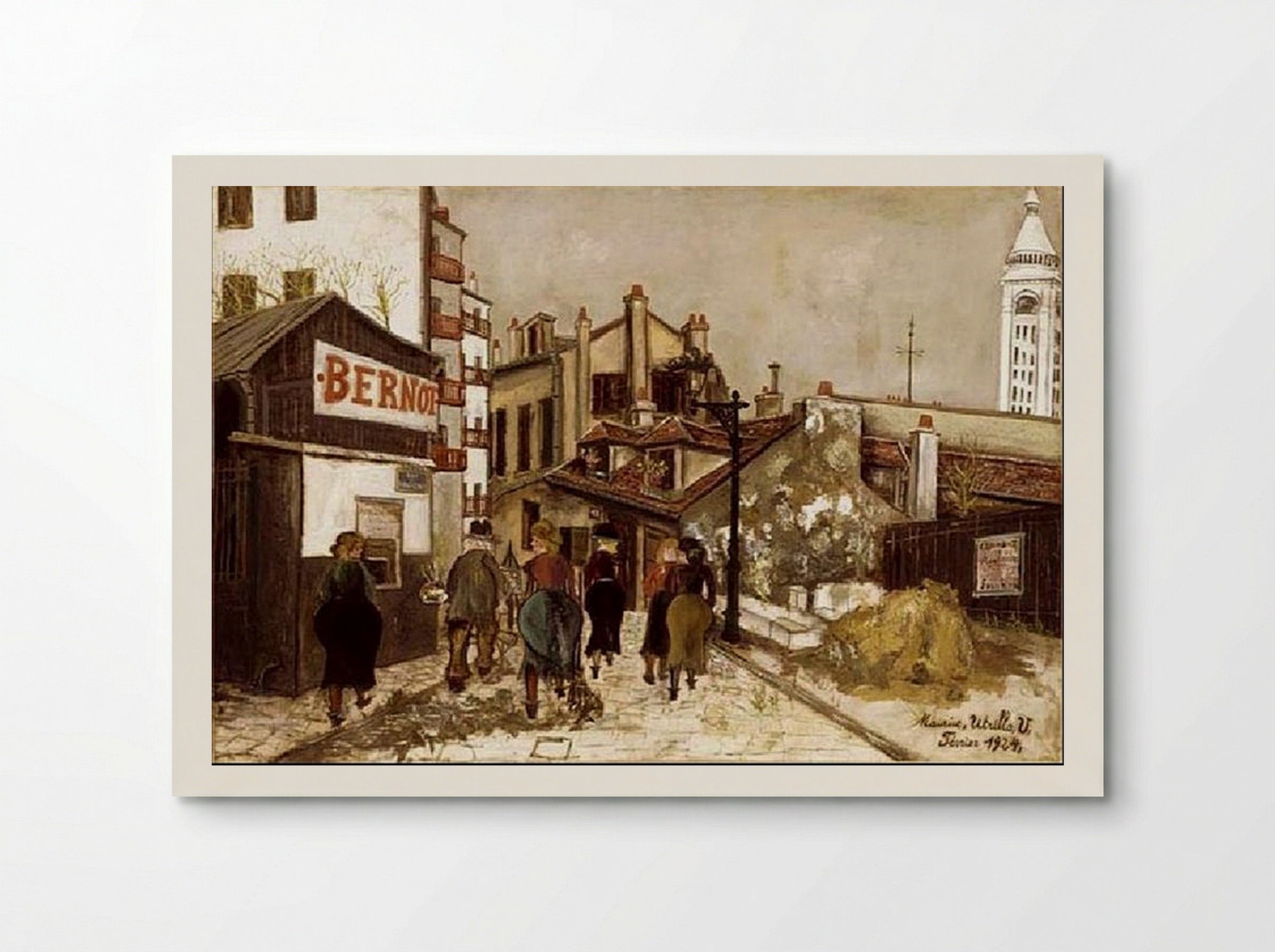Bernot House - Maurice Utrillo - Poster
