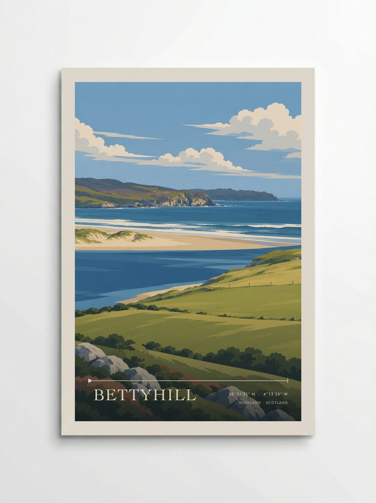 Bettyhill, Highland | Travel Poster - Poster