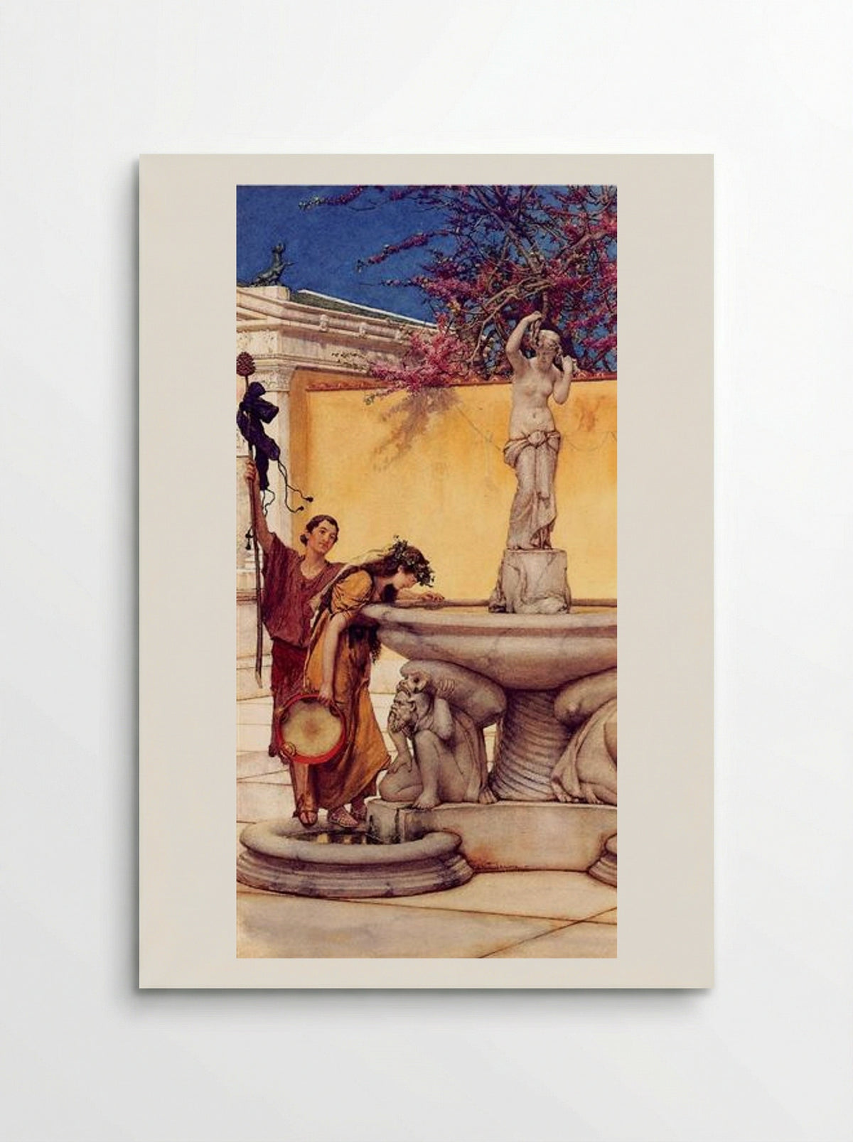 Between Venus and Bacchus - Sir Lawrence Alma-Tadema - Poster