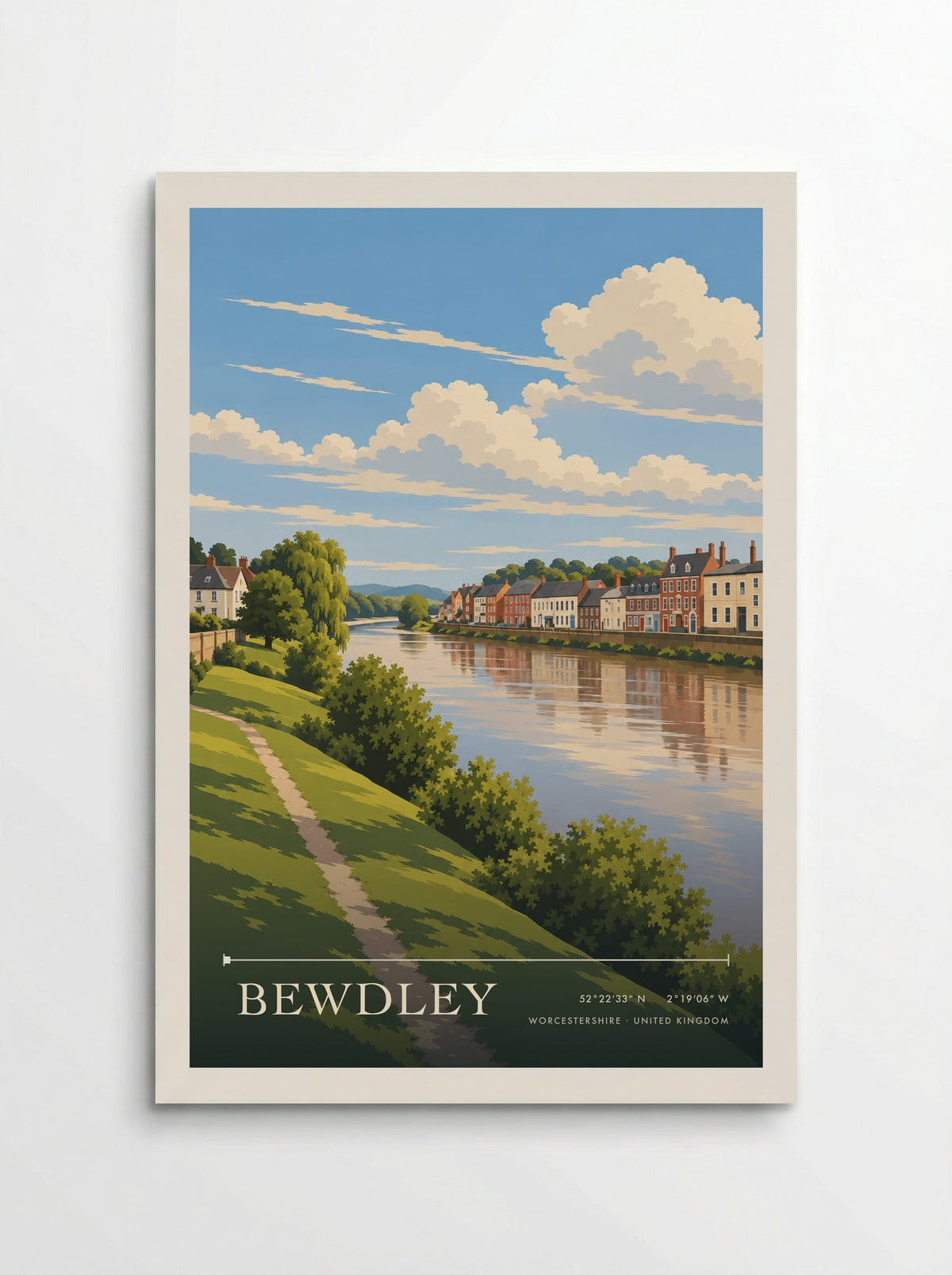 Bewdley, Worcestershire | Travel Poster - Poster