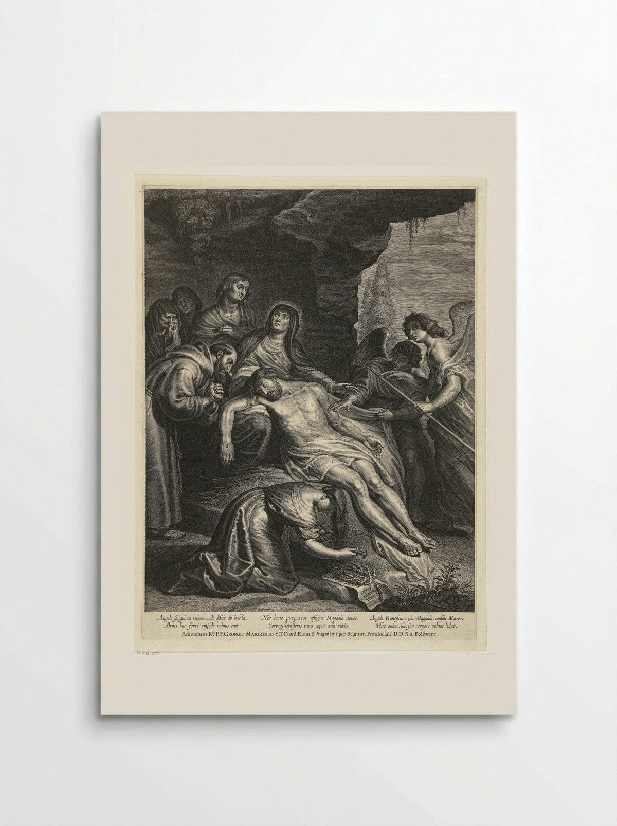 Bewening van Christus - Schelte Adamsz. Bolswert - Poster
