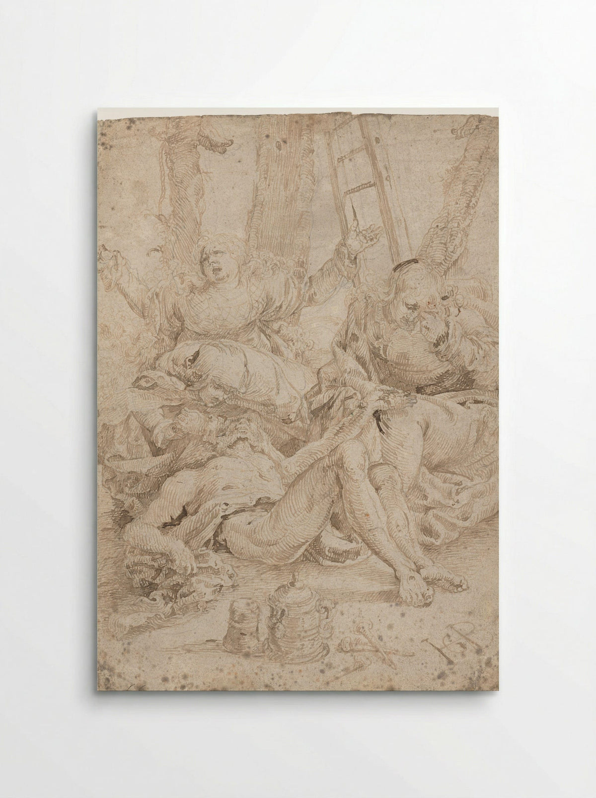 Bewening van Christus - Aertgen Claesz. van Leyden - Poster