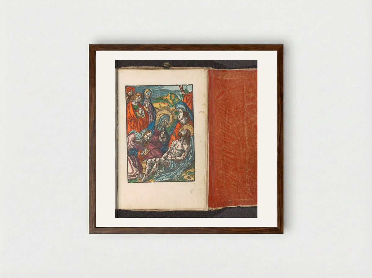 Bewening - Doen Pietersz. - Framed Print Dark Wood