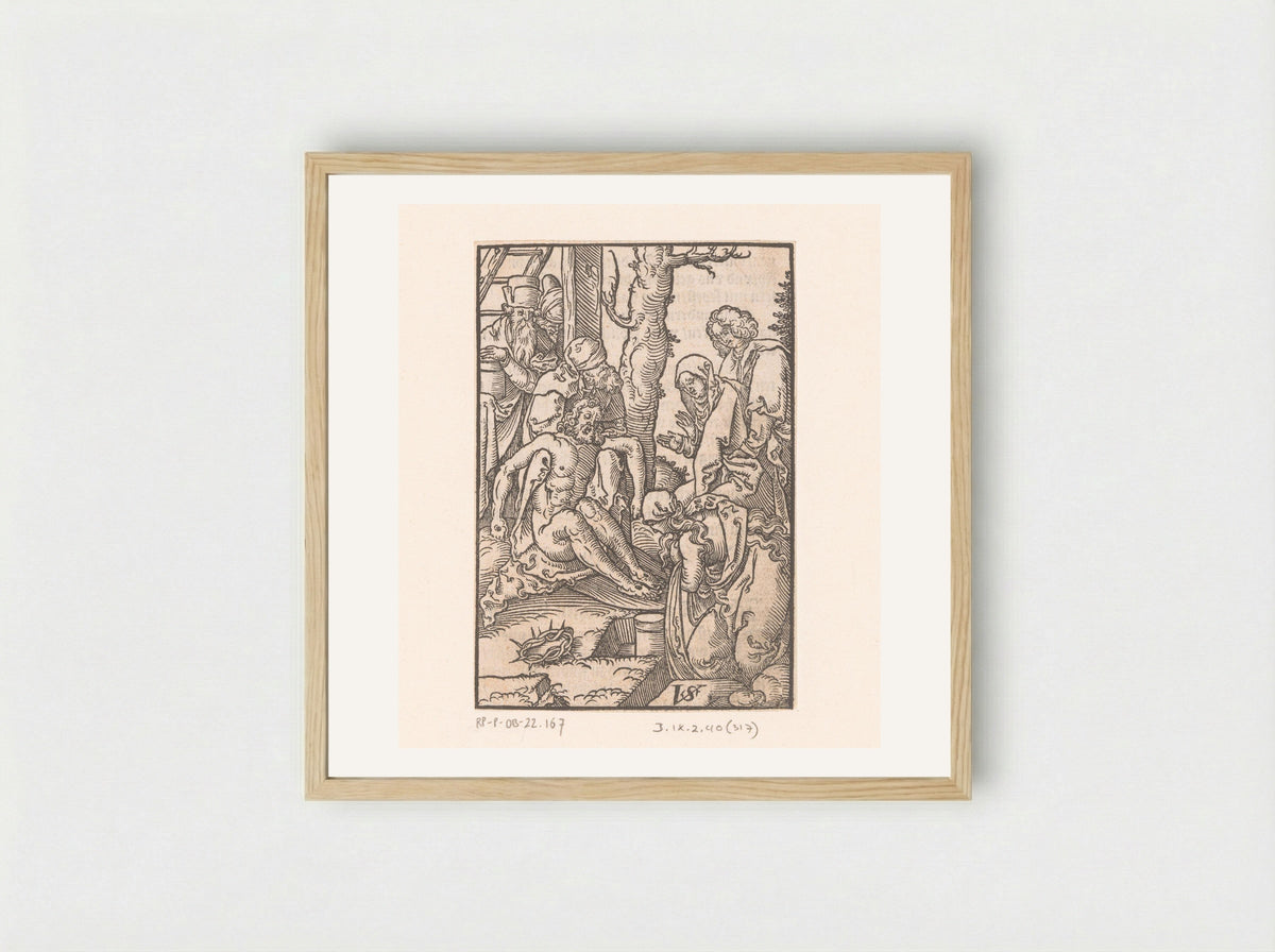 Bewening - Valentin Geißler - Framed Print Wood