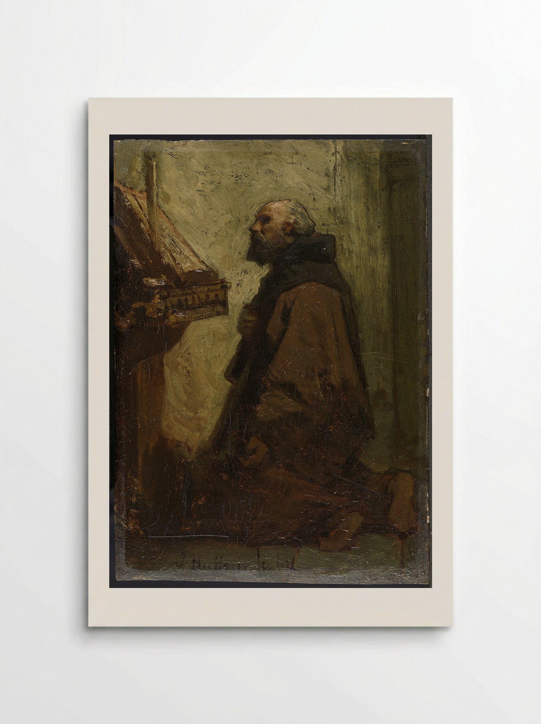 Biddende monnik (Praying Monk) - Jacob Maris - Poster